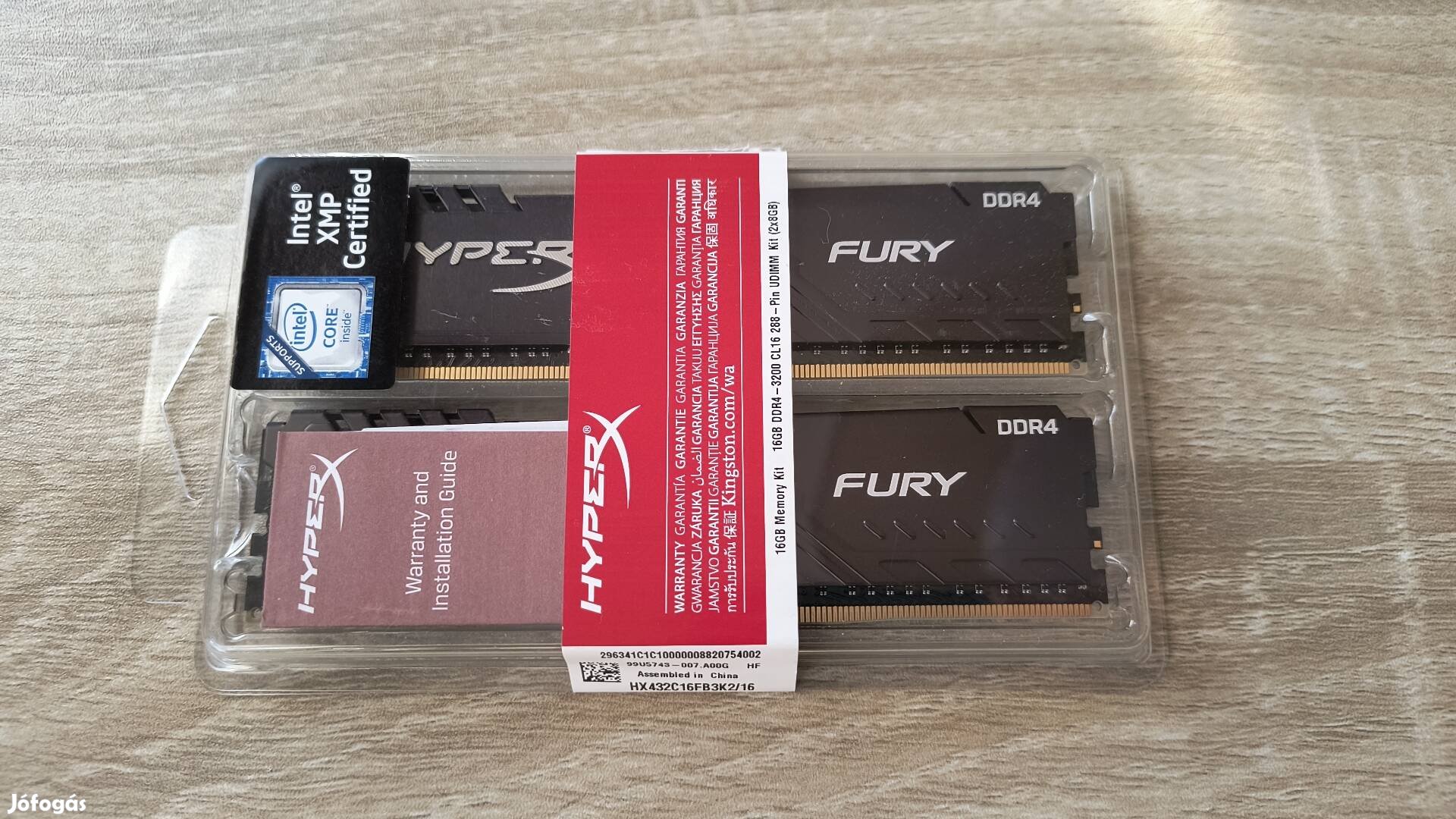 Hyperx Fury DDR4 3200 16gb