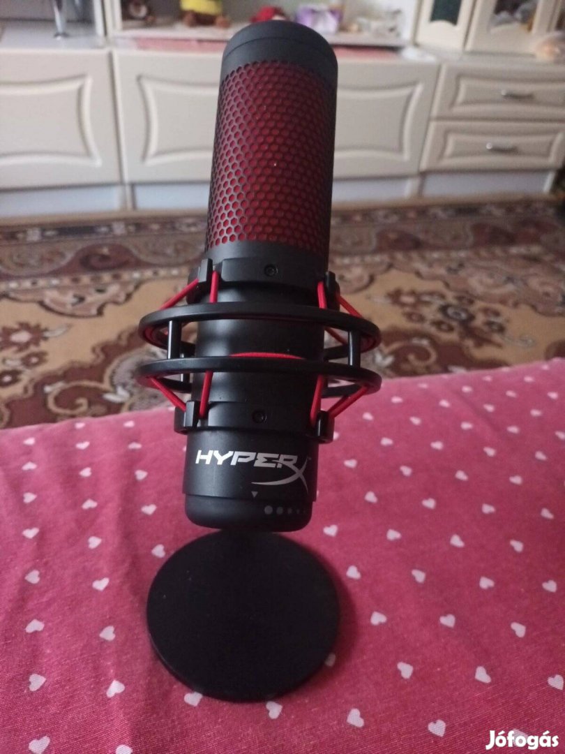 Hyperx Quadcast mikrofon - FeketePiros