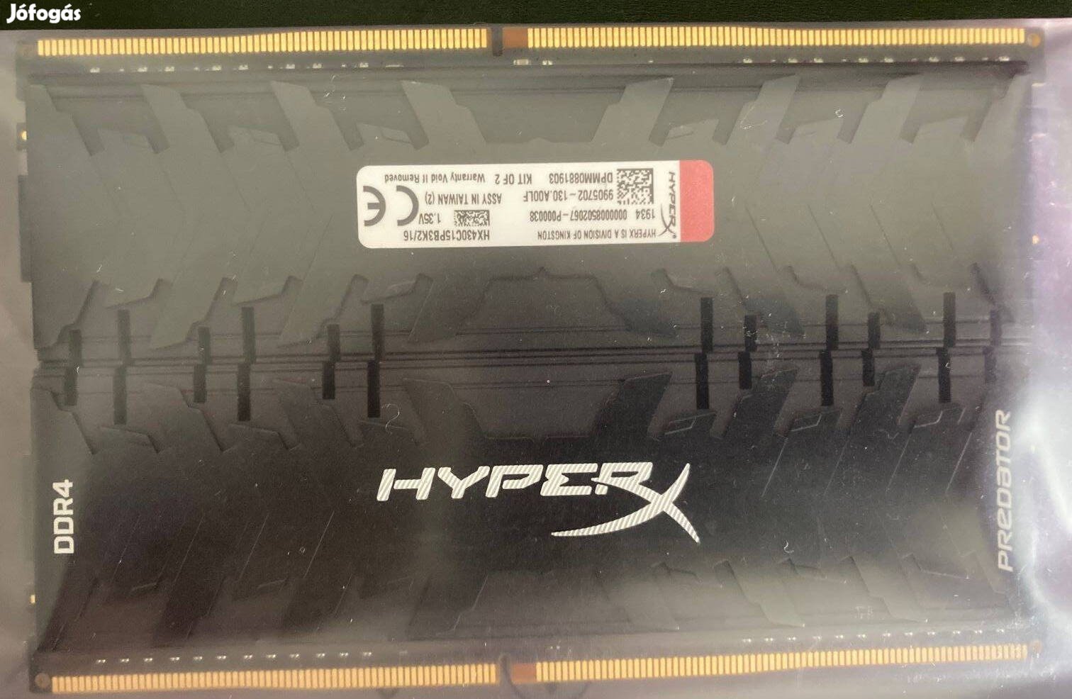 Hyperx (Kingston) DDR4 2x8GB (16GB) RAM 3000Mhz