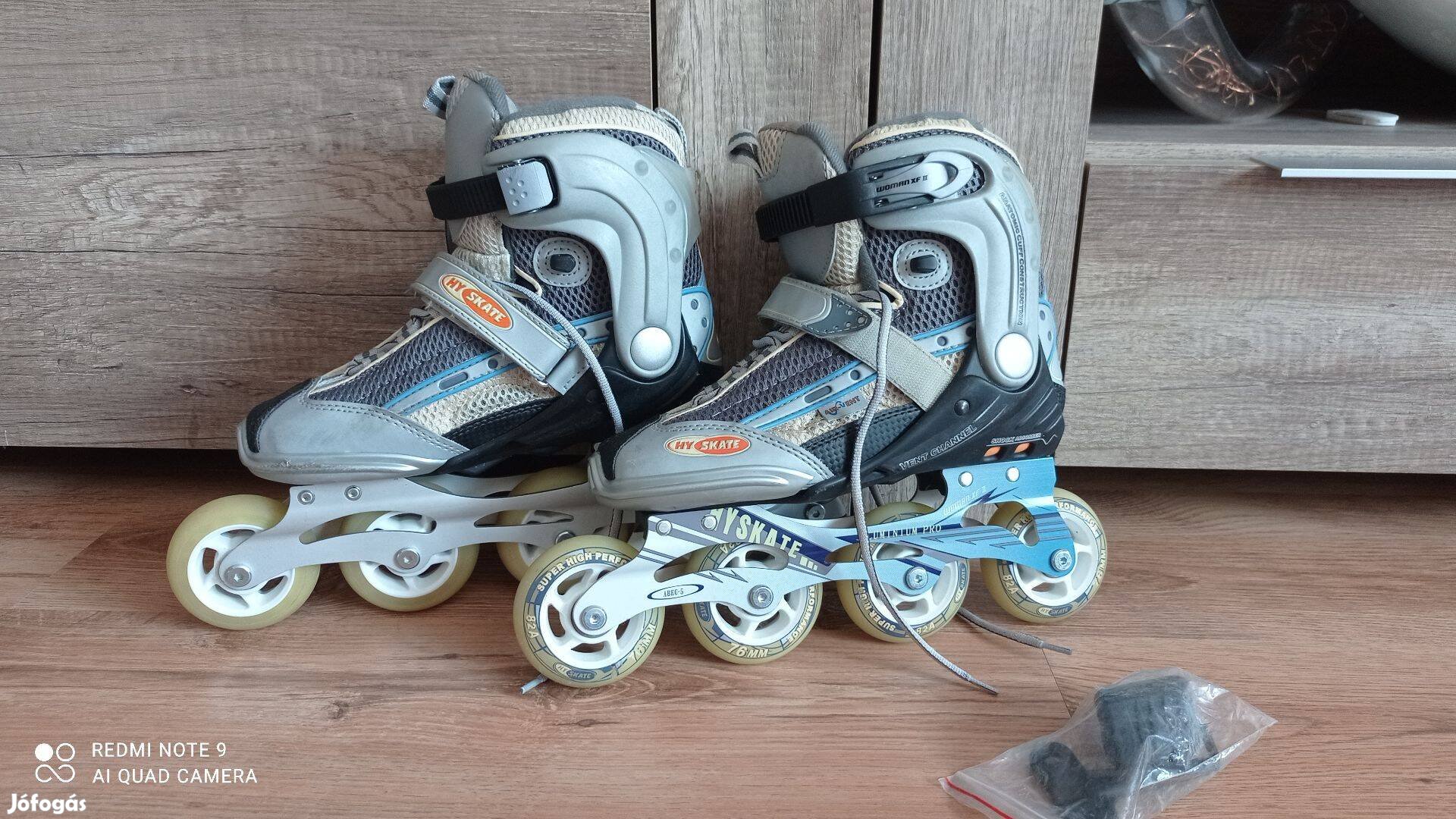 Hyskate XF II Soft Inliner női görkorcsolya - aluminium 37