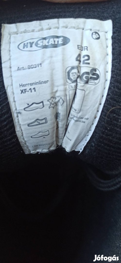 Hyskate görkori, görkorcsolya 42-es méretben 