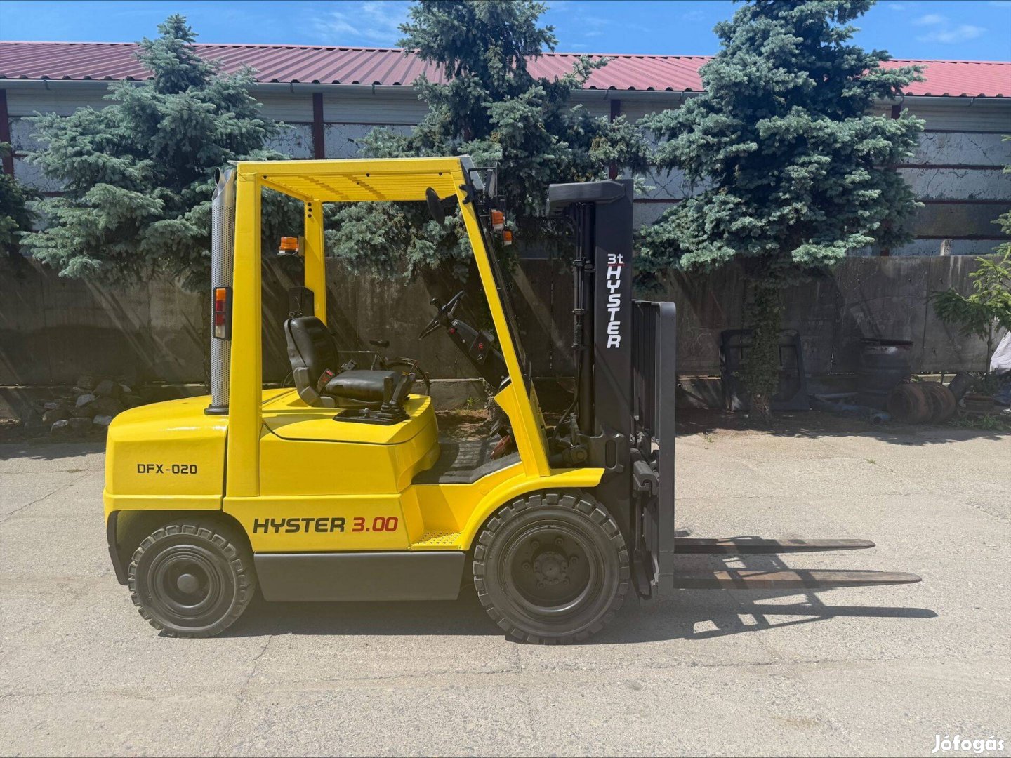 Hyster 3.0 Diesel üzemű targonca