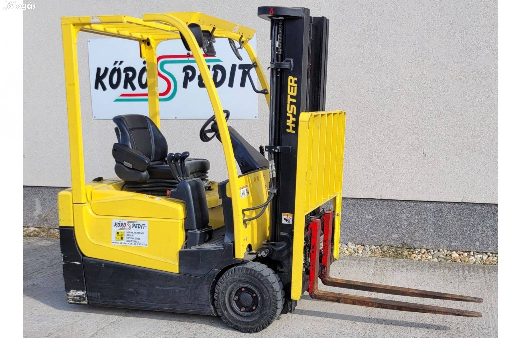 Hyster A 1.5 Xnt elektromos homlokvillás targonca - K 8306