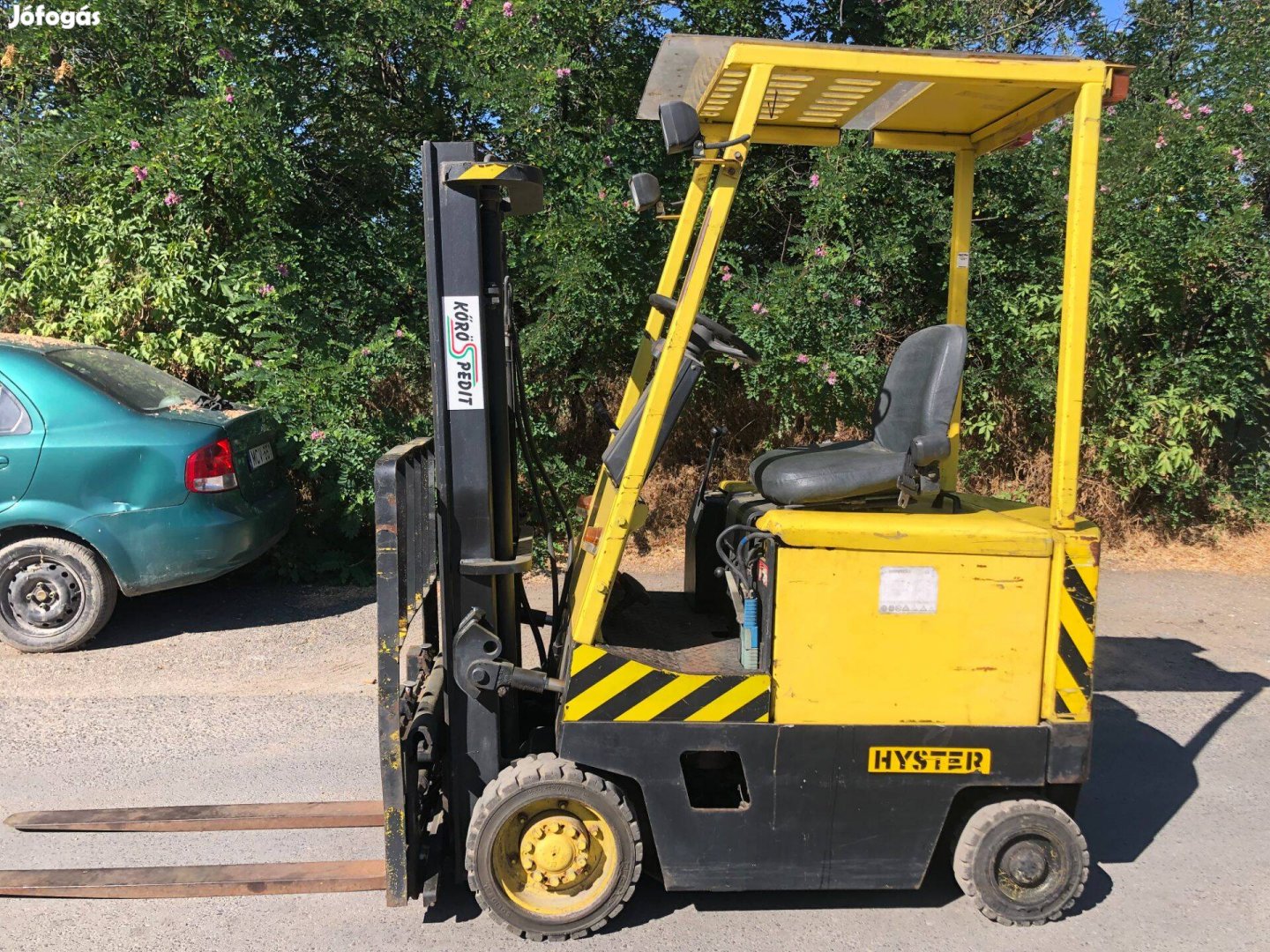Hyster E1.5 XL típ. elektromos targonca eladó !