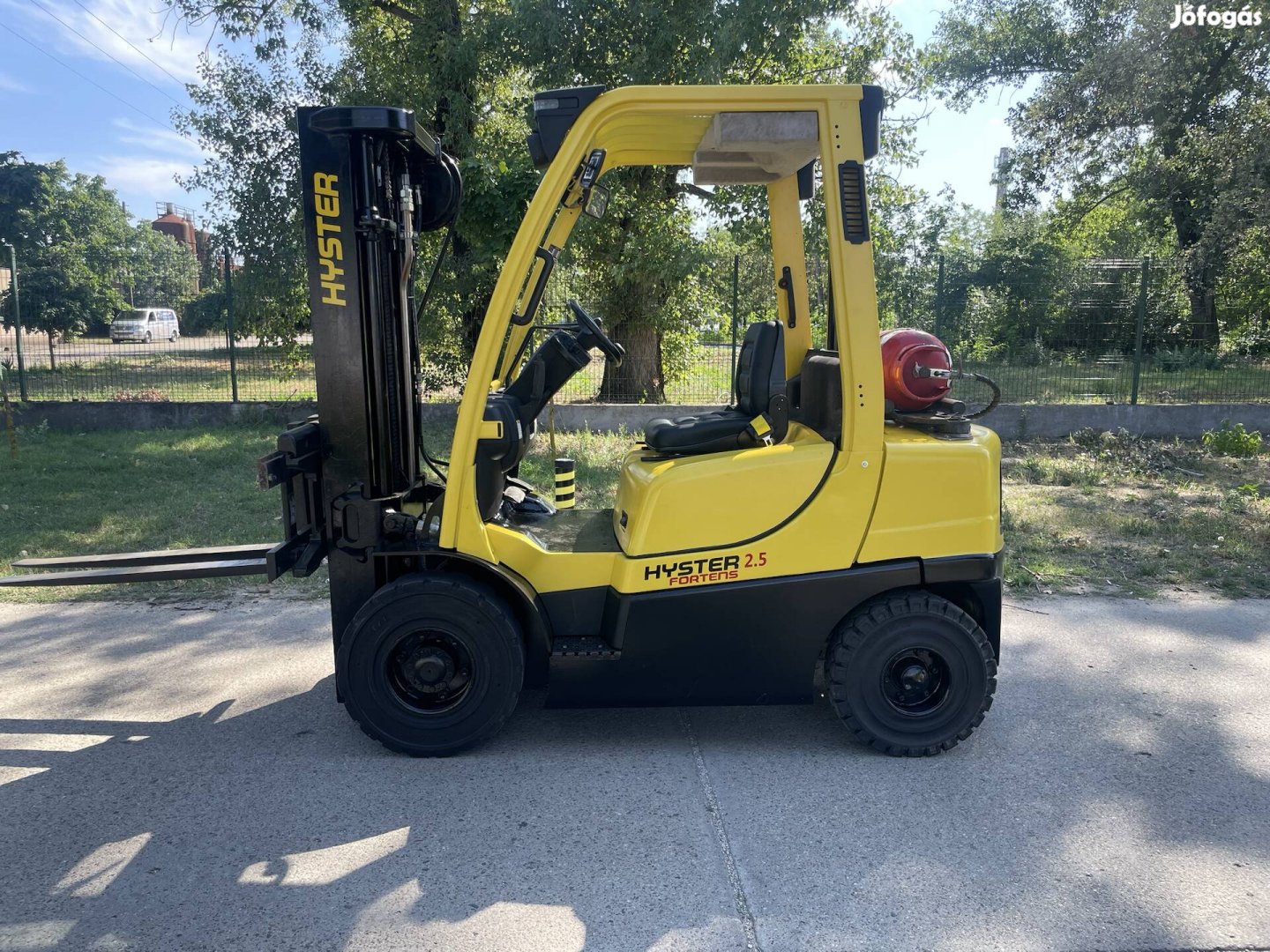 Hyster H2.5T Targonca Triplex Oldalmozgató