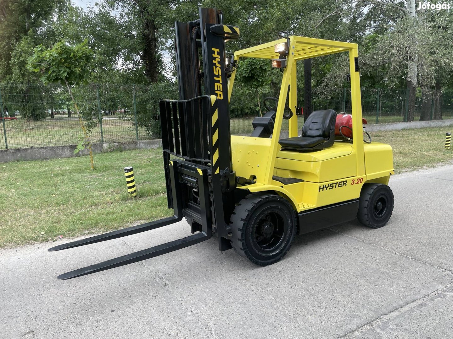 Hyster H3.2XM Oldalmozgató gáz!