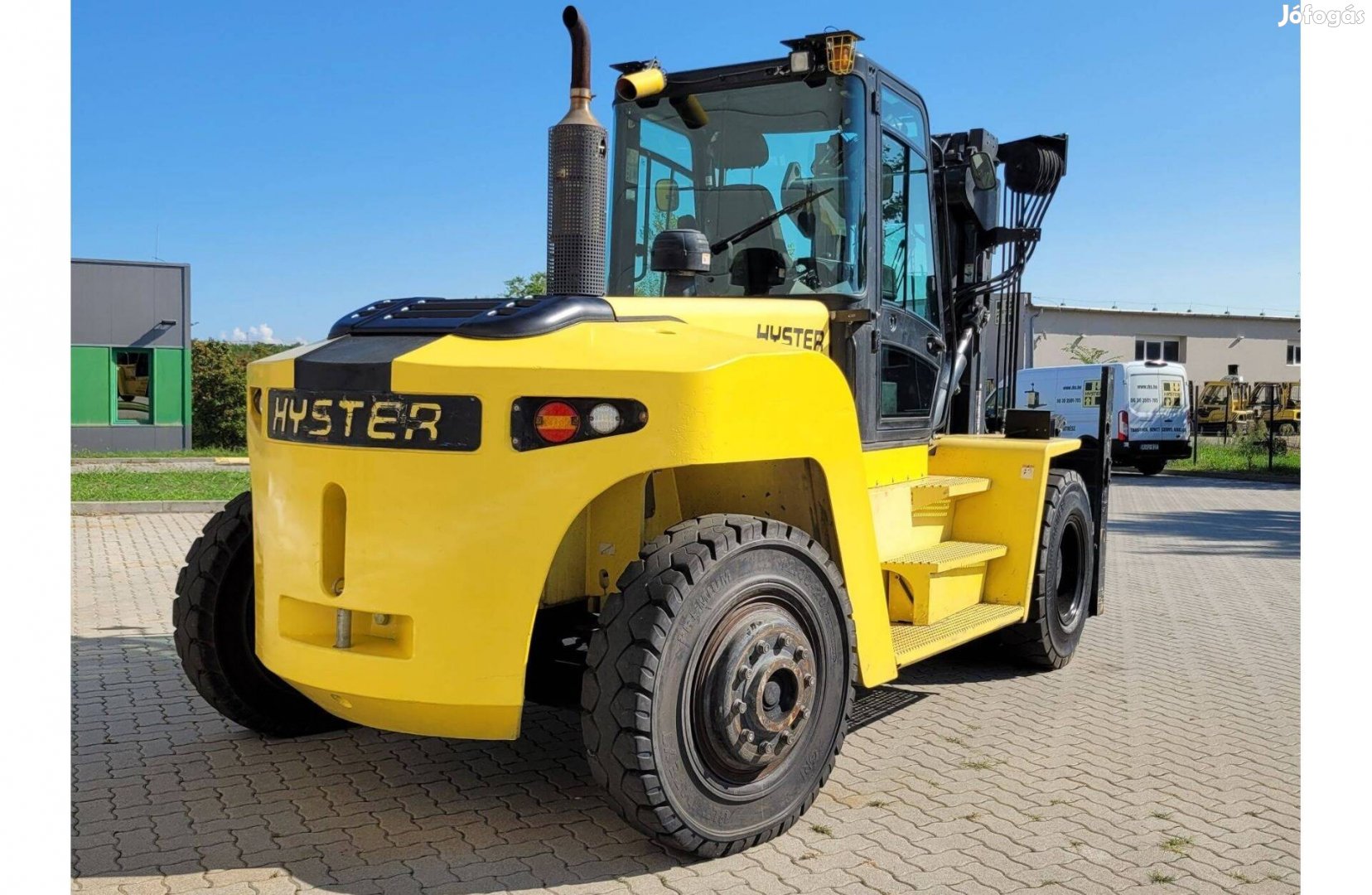 Hyster H 16XM-6 dízelüzemű homlokvillás targonca - K 7772