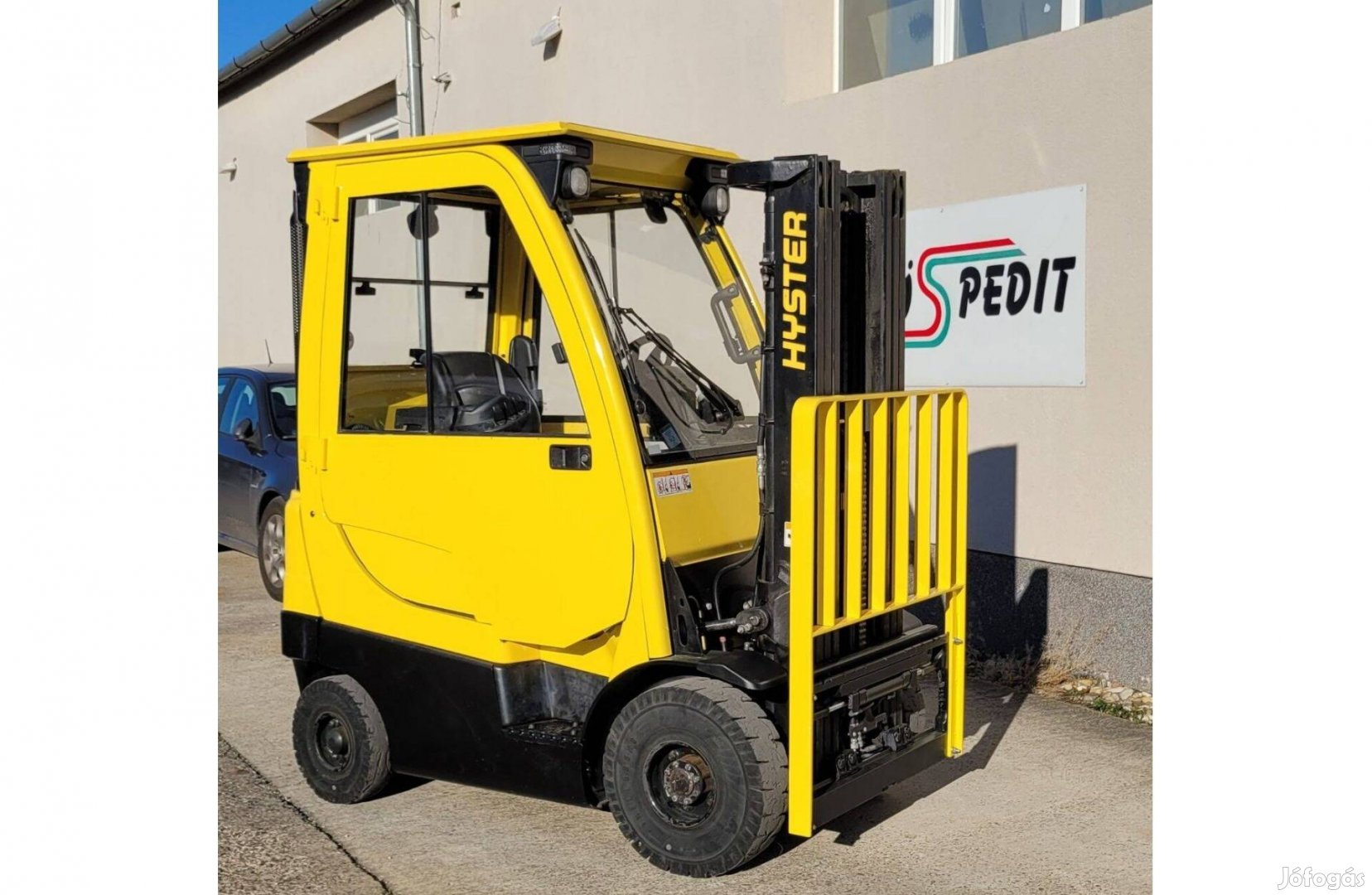 Hyster H 1.6 FT gázüzemű homlokvillás targonca - K 8374