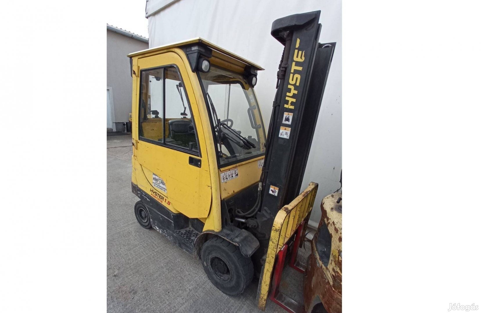 Hyster H 1.8 FT gázüzemű homlokvillás targonca - K 2480