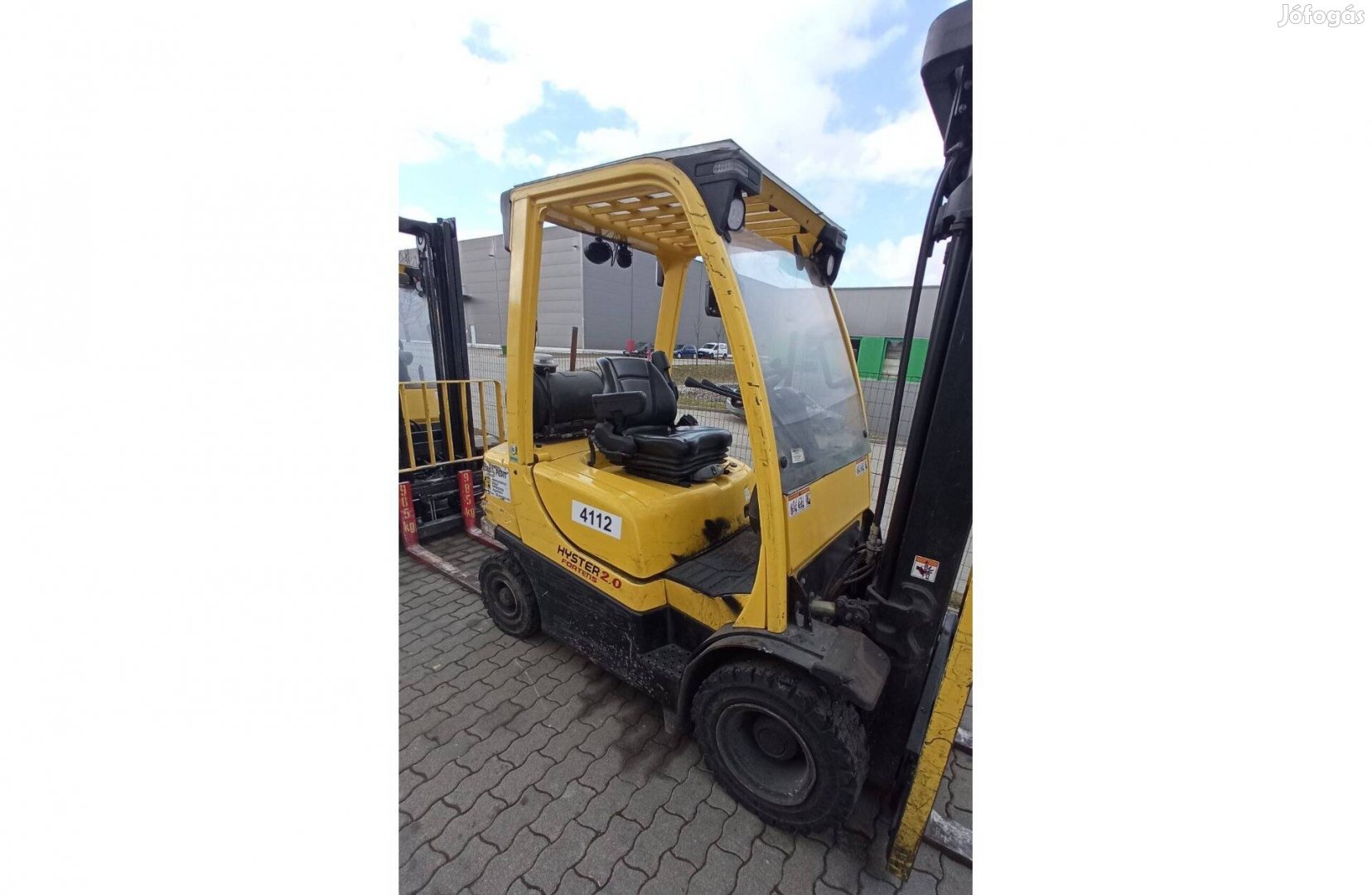 Hyster H 2.0 FT gázüzemű homlokvillás targonca - K 4112