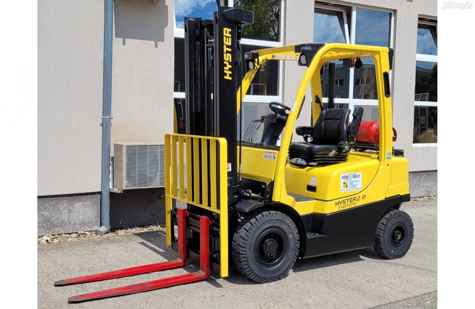 Hyster H 2.0 FT gázüzemű homlokvillás targonca - K 8425