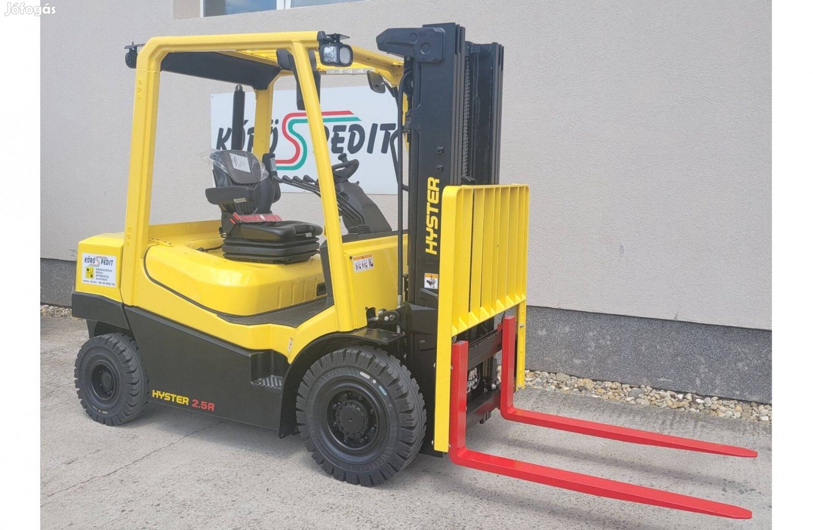 Hyster H 2.5 A dízelüzemű homlokvillás targonca - K 4274