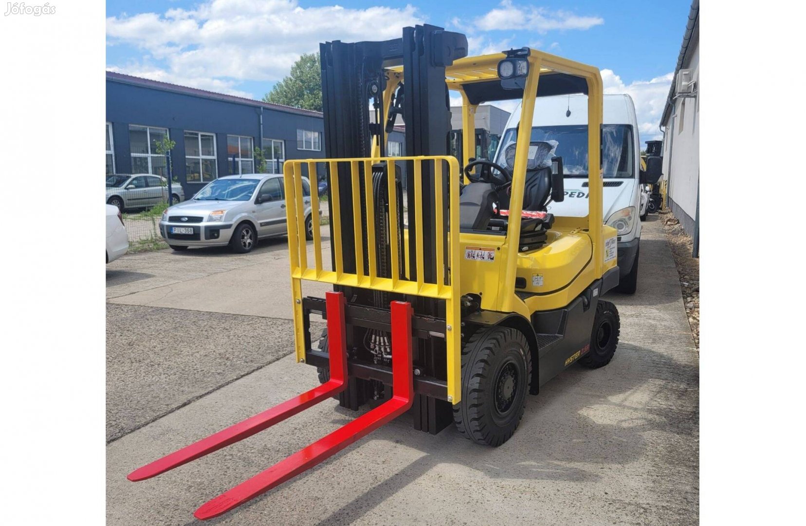 Hyster H 2.5 A dízelüzemű homlokvillás targonca - K 4275
