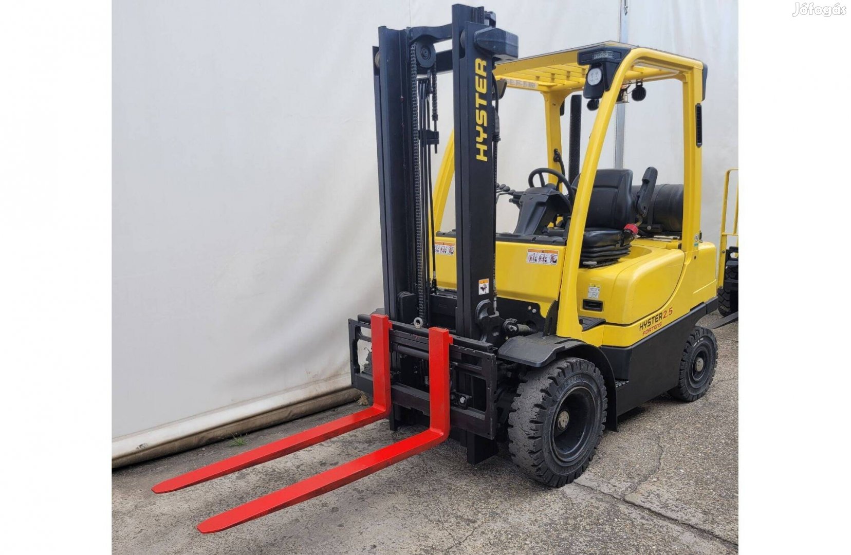 Hyster H 2.5 FT gázüzemű homlokvillás targonca - K 4106
