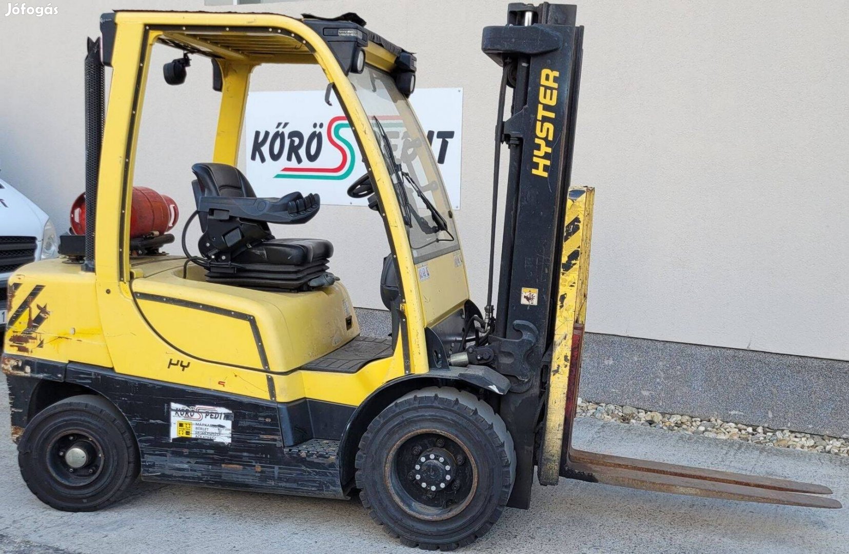 Hyster H 3.0 FT - gázüzemű homlokvillás targonca - K 7875