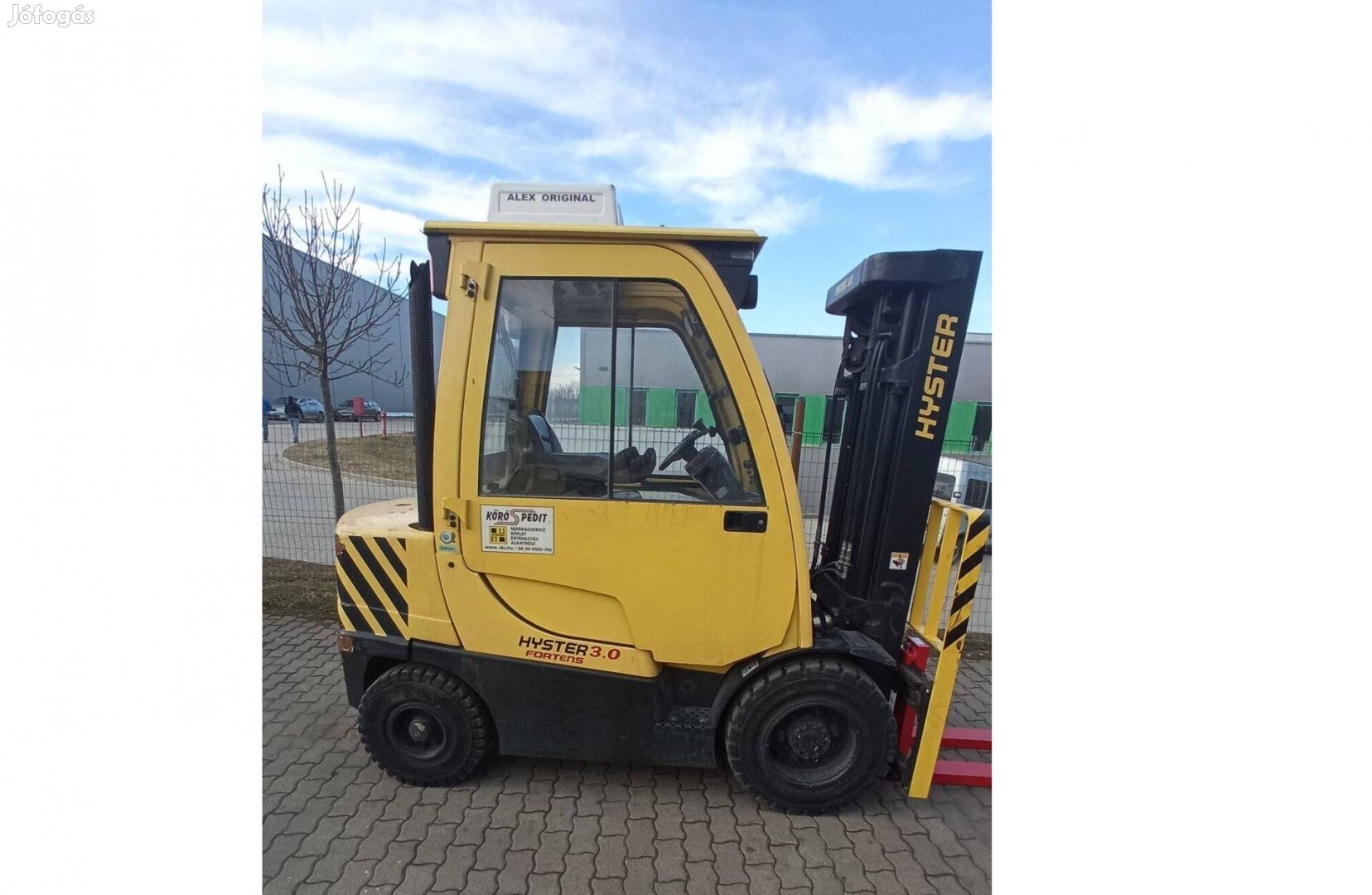 Hyster H 3.0 FT dízelüzemű homlokvillás targonca - K 8058