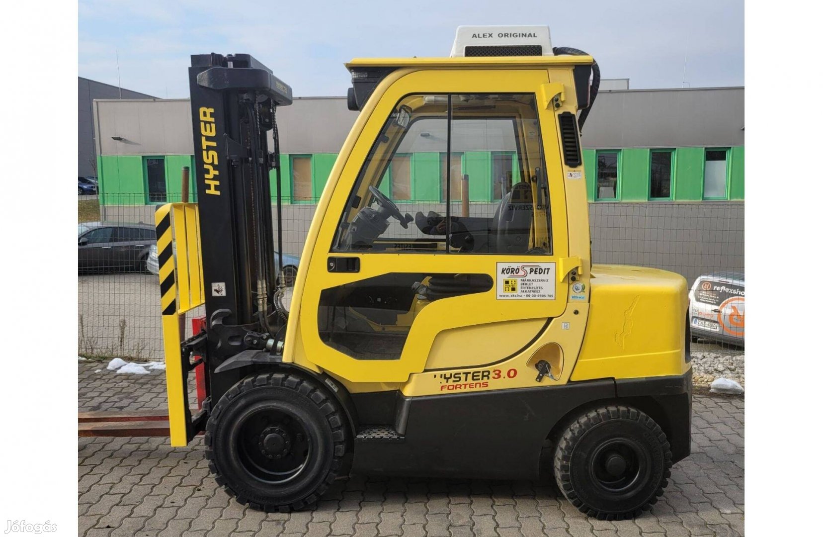 Hyster H 3.0 FT dízelüzemű homlokvillás targonca - K 8058