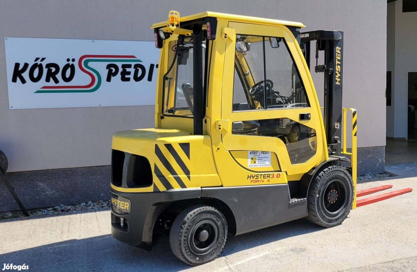 Hyster H 3.0 FT dízelüzemű homlokvillás targonca - K 8203