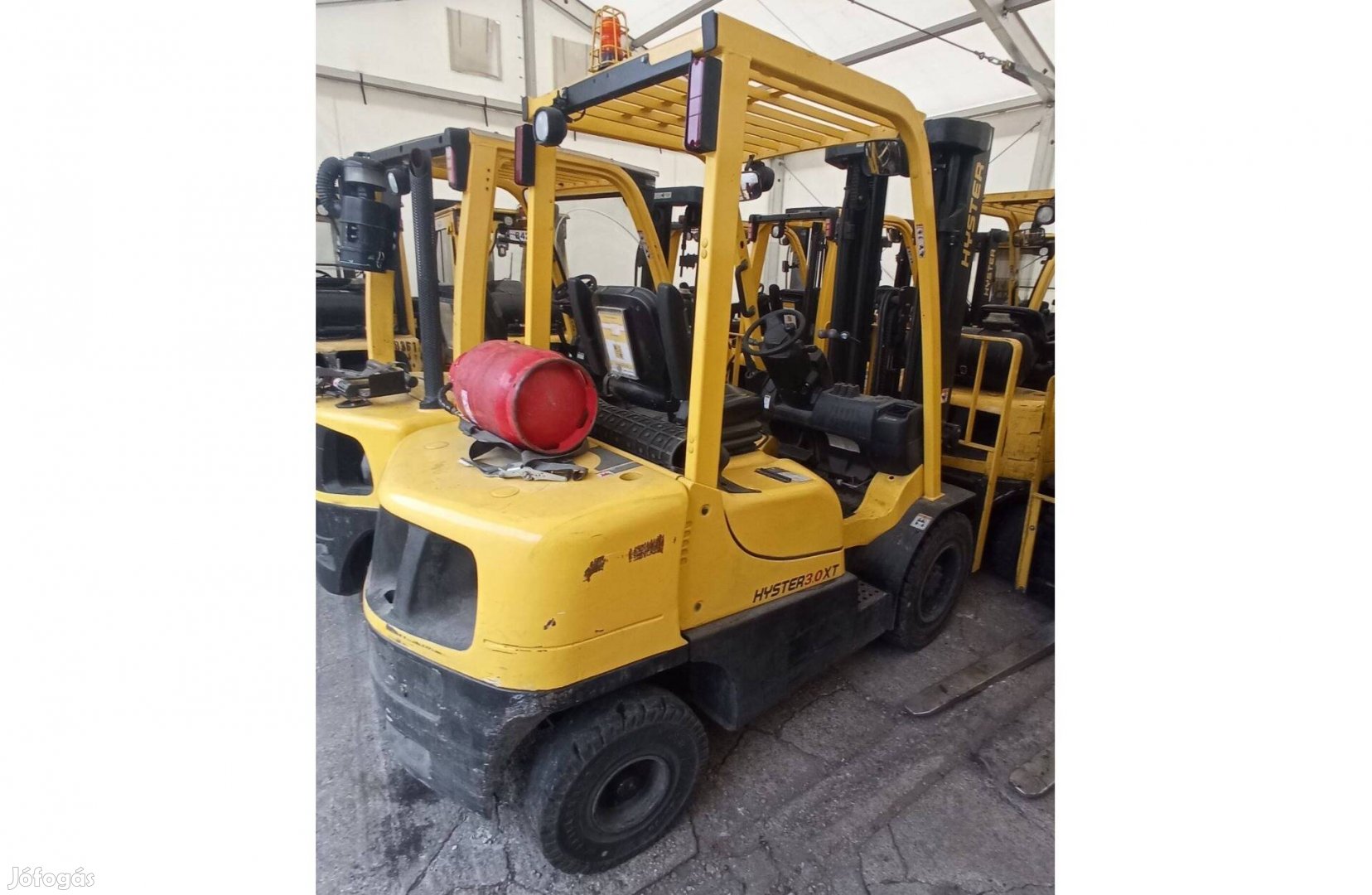 Hyster H 3.0 XT gázüzemű homlokvillás targonca - K 8276