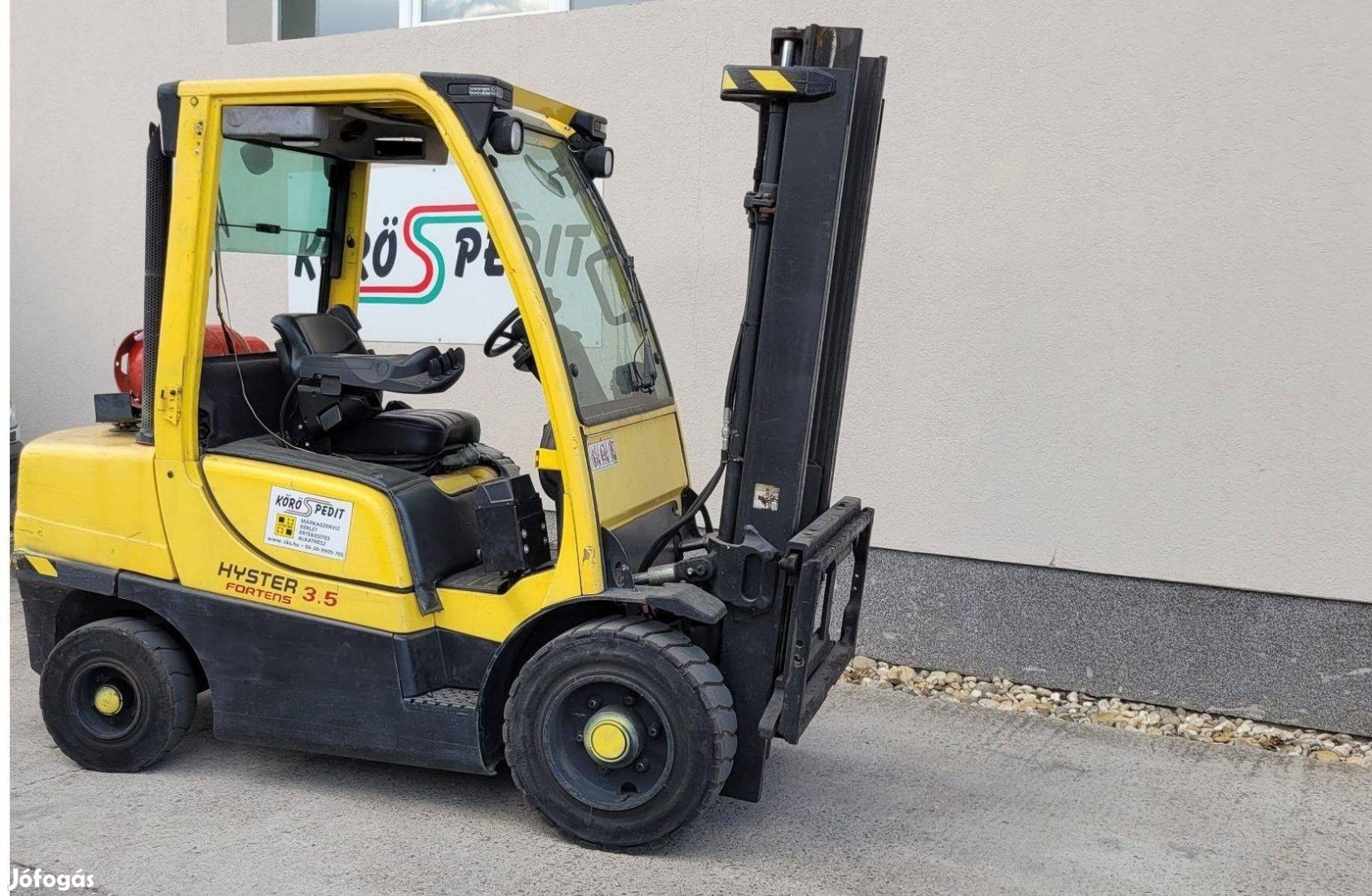 Hyster H 3.5 FT gázüzemű homlokvillás targonca - K 2674