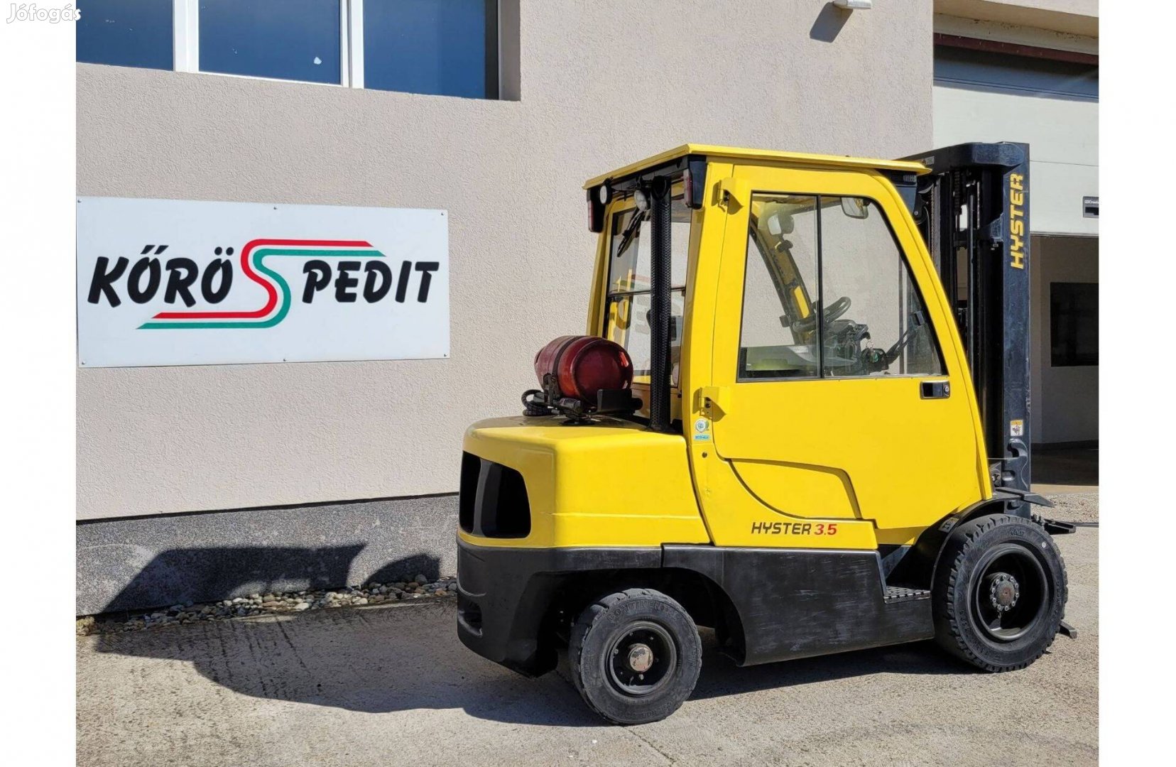 Hyster H 3.5 FT gázüzemű homlokvillás targonca - K 8303