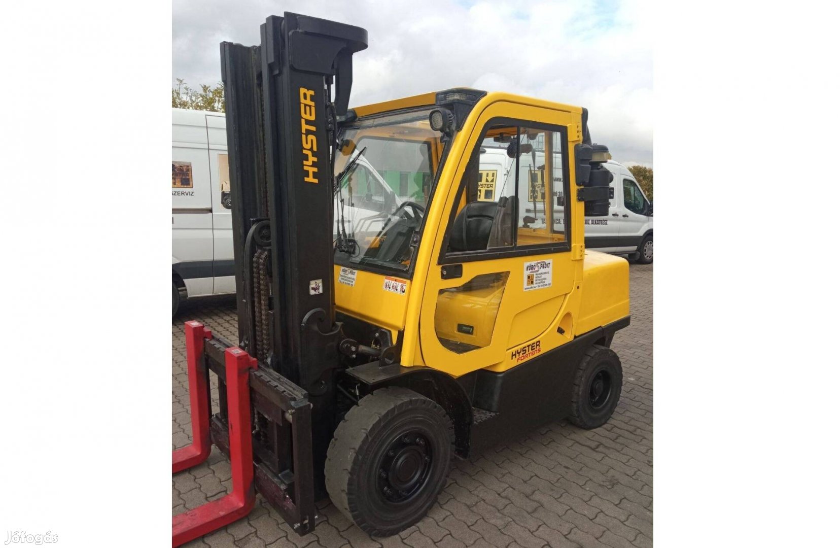 Hyster H 4.5 FTS5 dízelüzemű homlokvillás targonca - K 7703