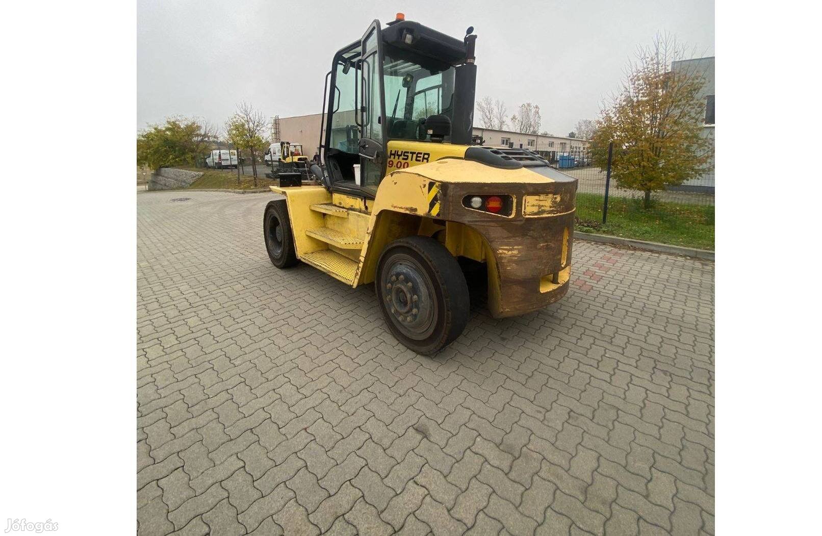 Hyster H 9.00 XM-6 dízelüzemű homlokvillás targonca - K 7353