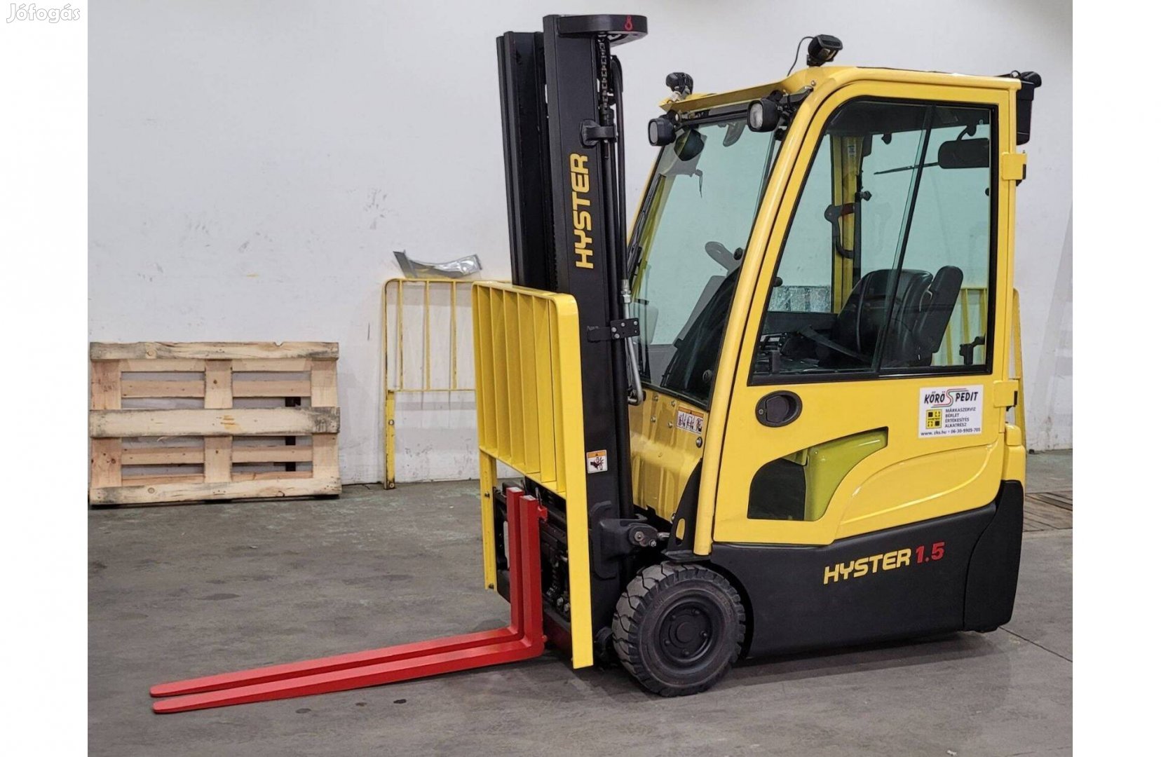 Hyster J 1.5 Xnt - elektromos homlokvillás targonca - K 8172