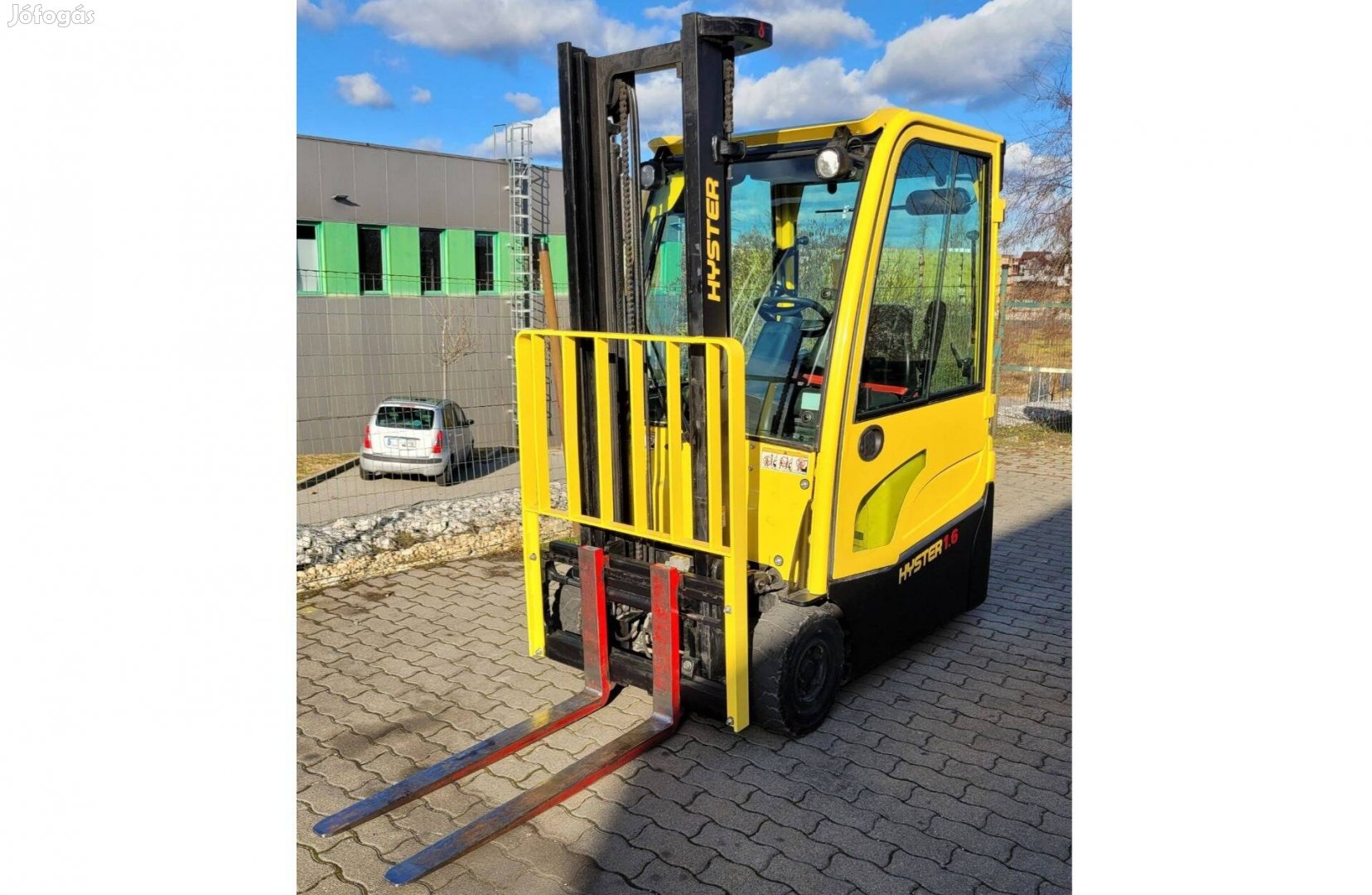 Hyster J 1.6 Xnt MWB elektromos háromtámaszú targonca - K 8055