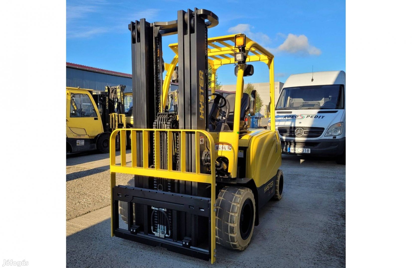Hyster J 3.5 UT elektromos homlokvillás targonca - K 4214