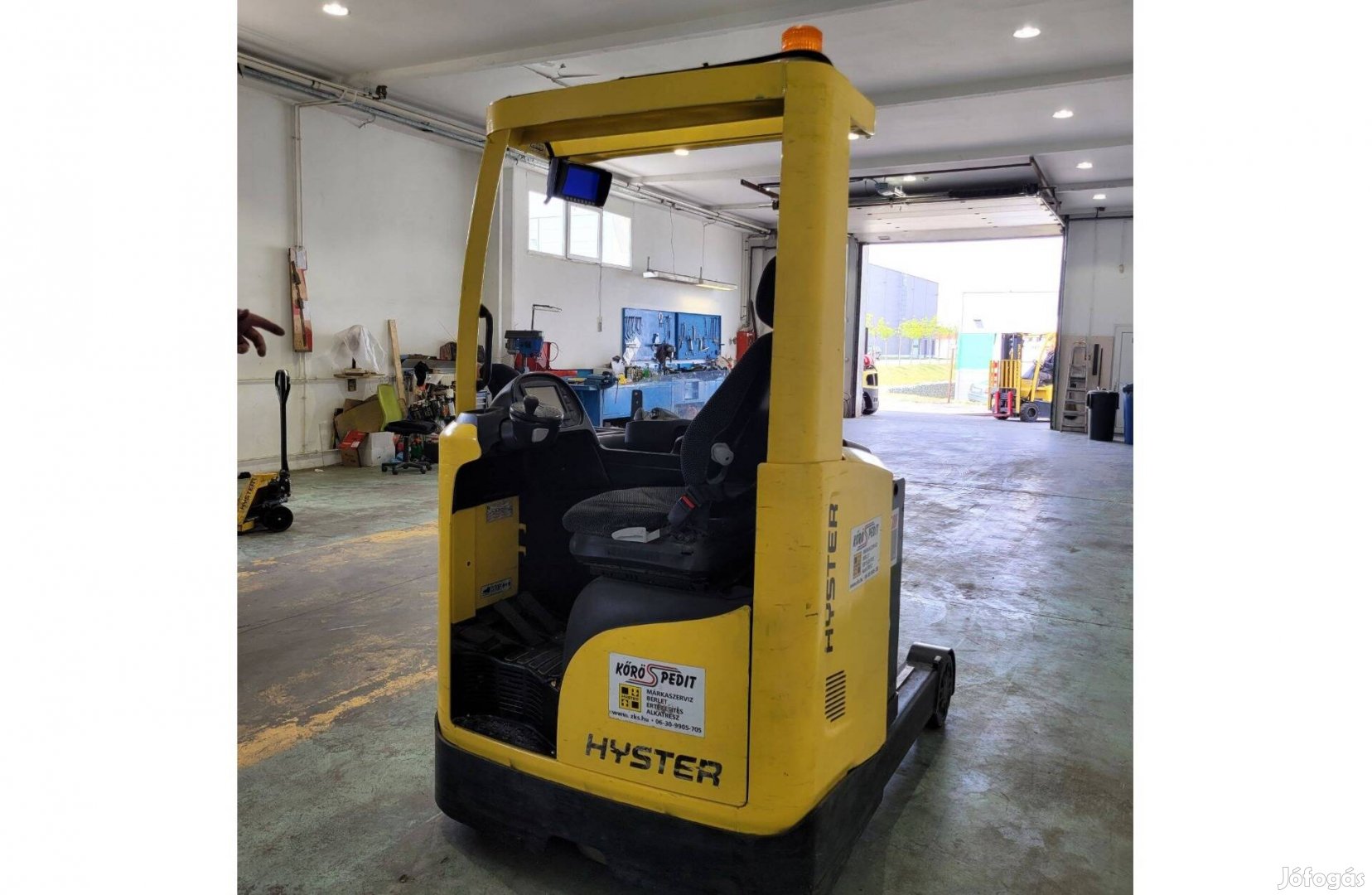 Hyster R 1.6 tolóoszlopos targonca - K 7801