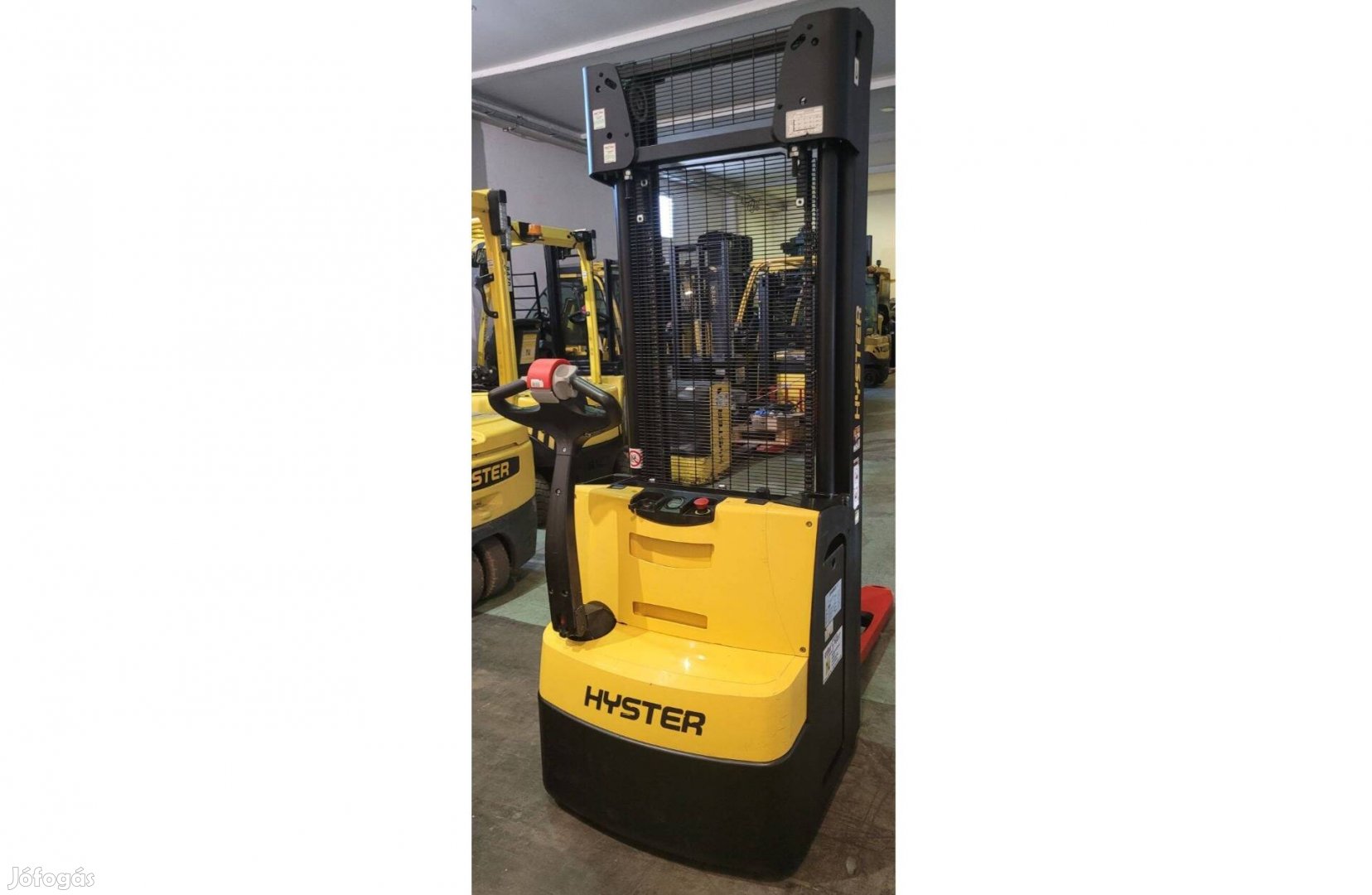 Hyster S 1.2 AC elektromos raklapemelő targonca - K 4028