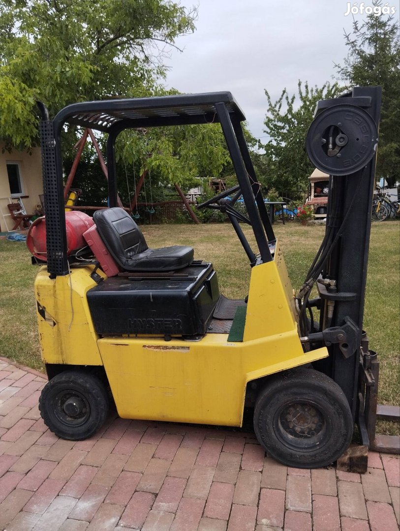 Hyster gázüzemű targonca eladó