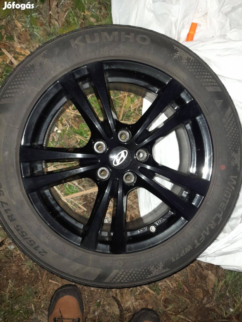 Hyundai 17" Alufelni+Gumi+Szenzor