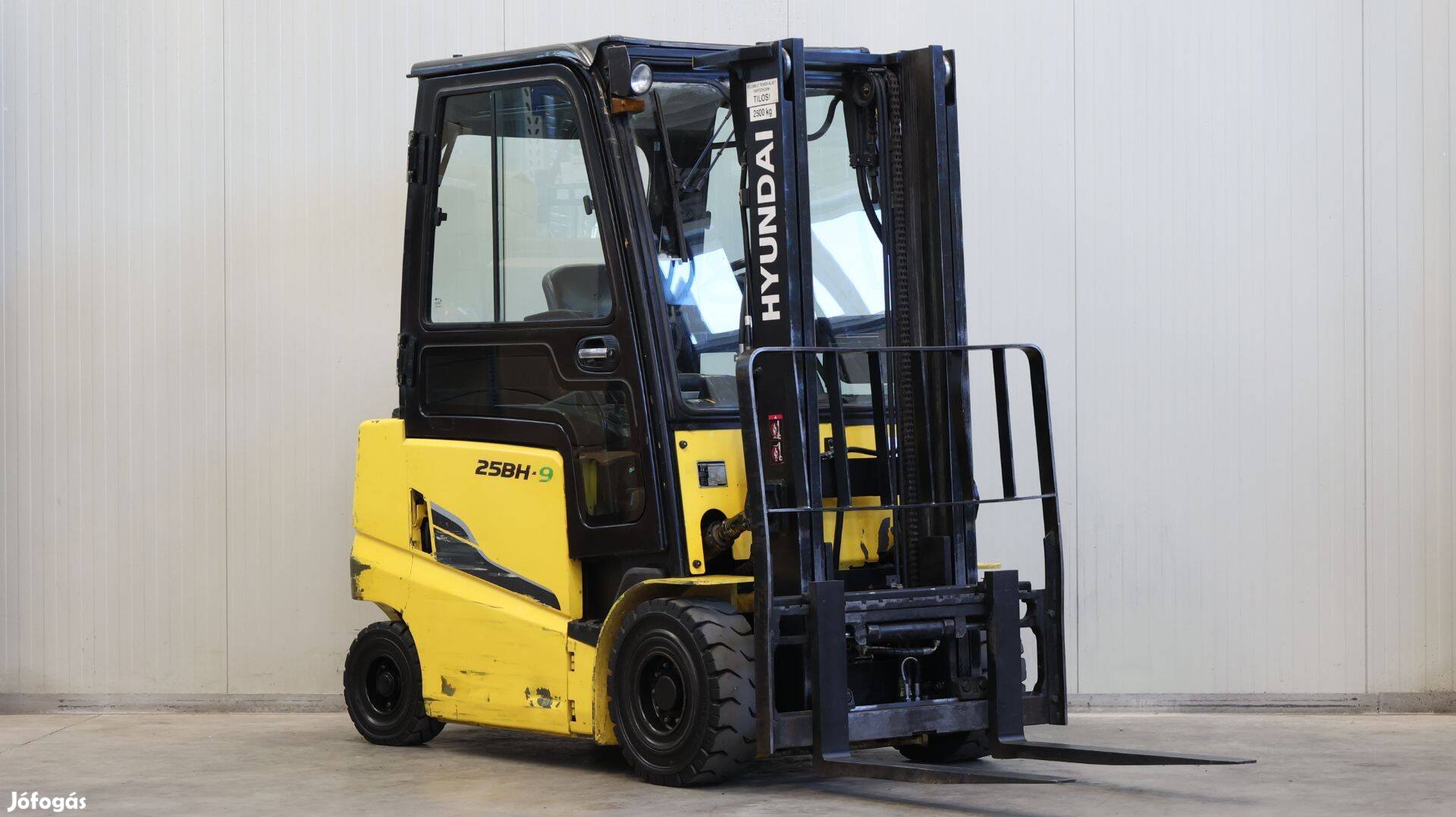 Hyundai 25BH-9, Akku: 2023; 2,5 tonnás elektromos targonca