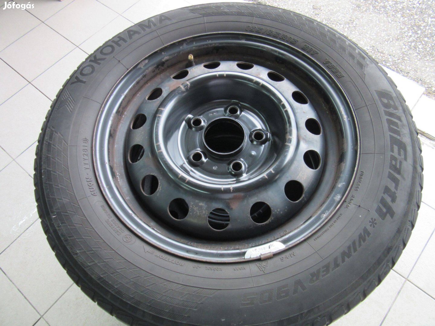 Hyundai 5x114,3 acélfelni eladó