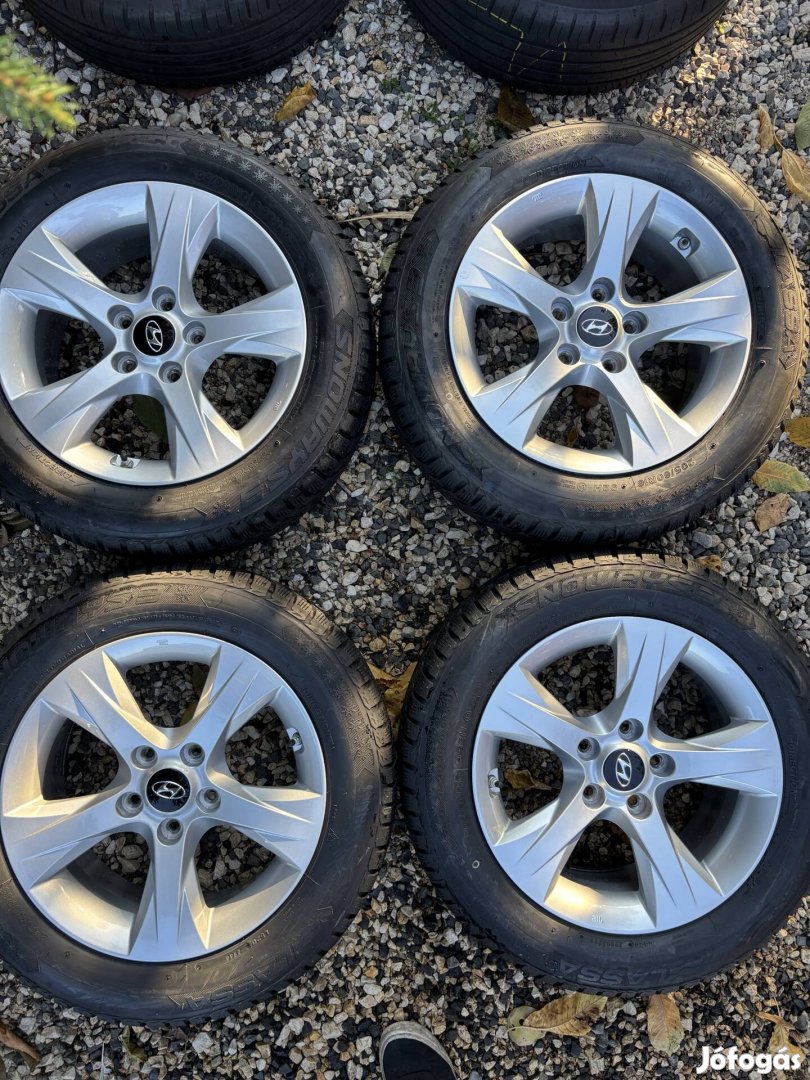Hyundai 7x16 et40 5x114,3 gyari alufelni