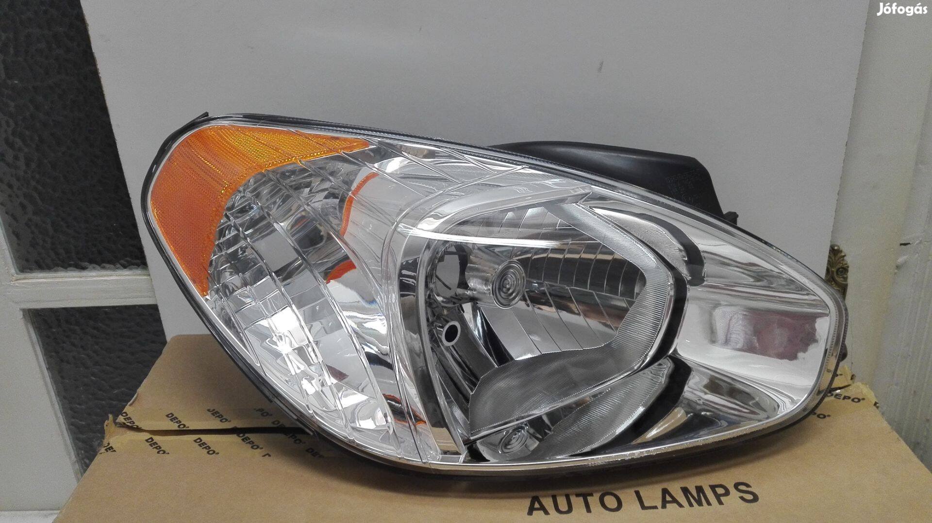 Hyundai Accent fényszóró jobb 2007 -> (H4) (s) manuális