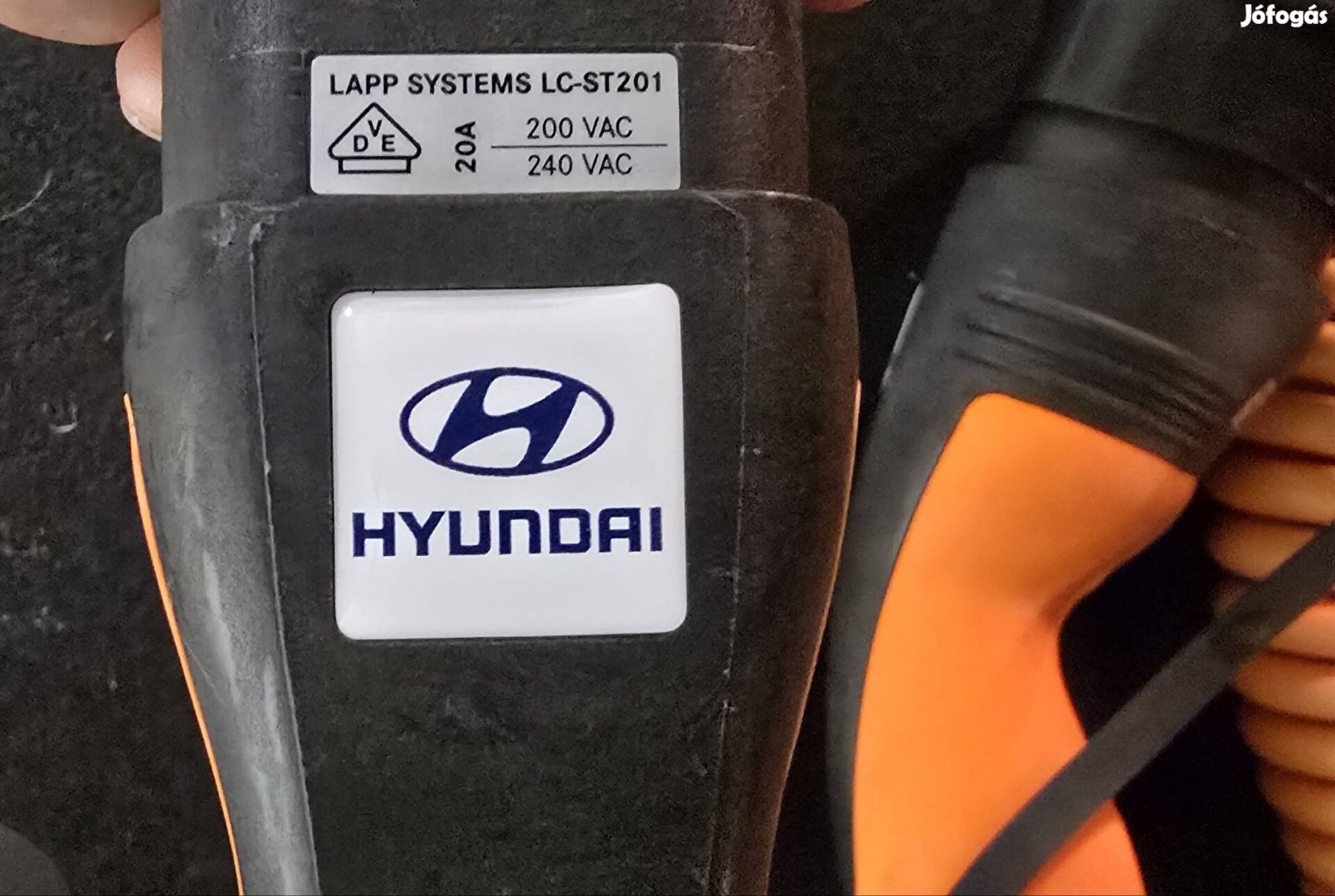 Hyundai Elektromos autó töltőkábel, spirál