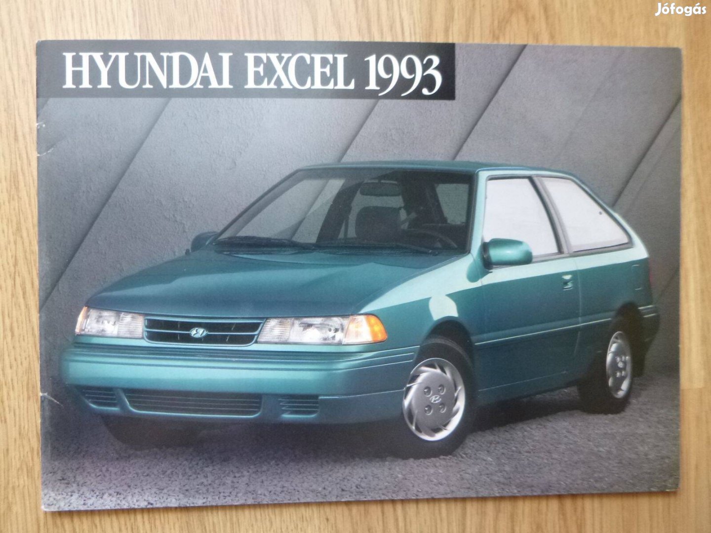 Hyundai Excel prospektus - 1993, angol nyelvű