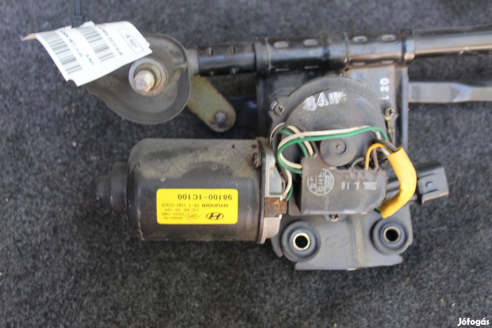 Hyundai Getz 2002- 2008 Ablaktörlő szerkezet motorral 981001c100