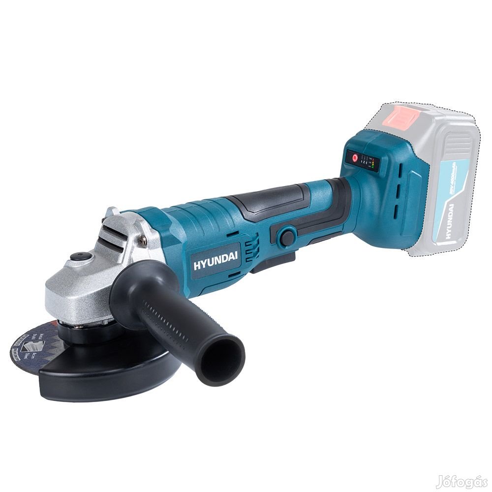 Hyundai HYD-8115BL-20V Akkus sarokcsiszoló Brushless motor (akku és tö