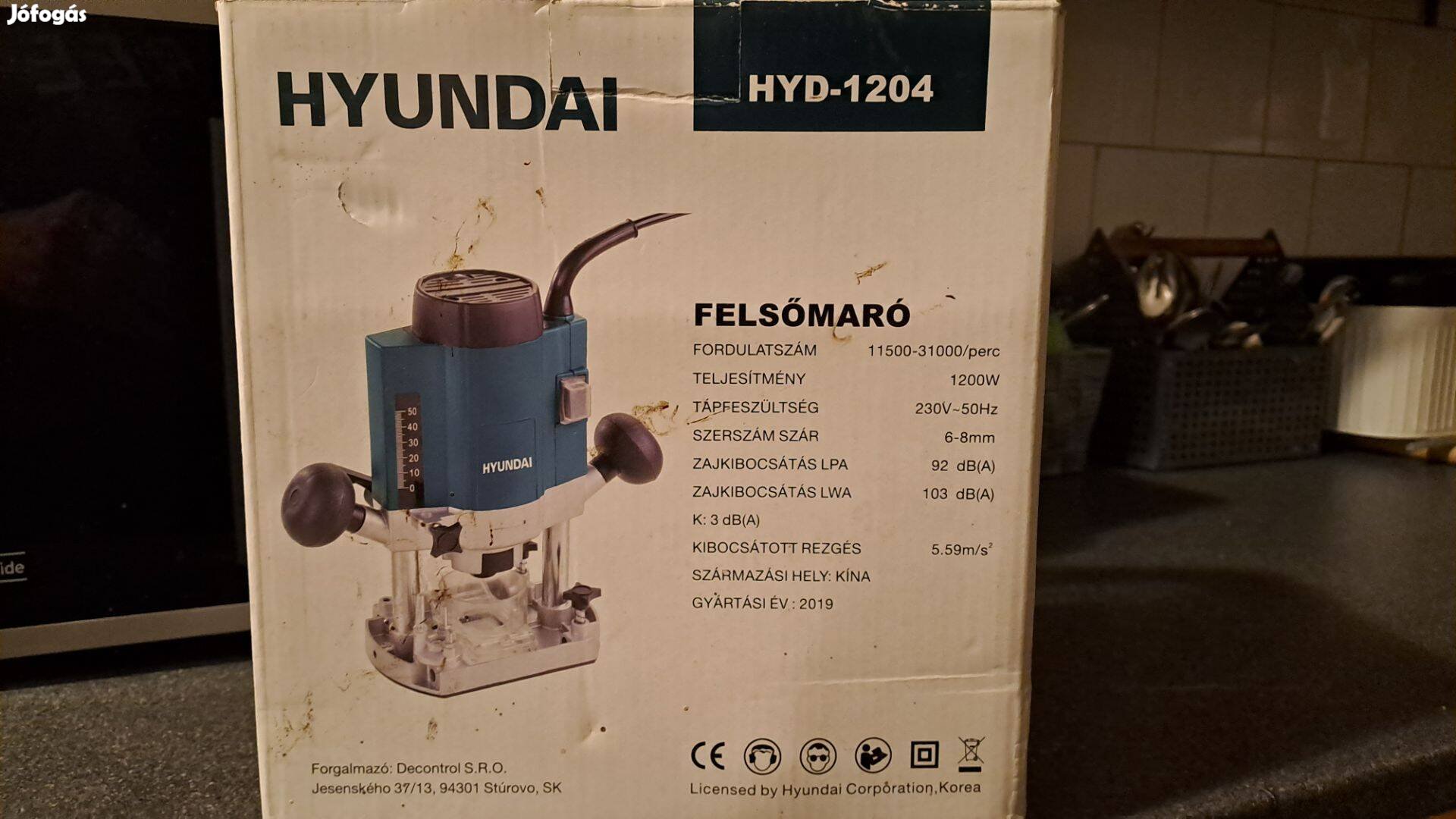 Hyundai Hyd-1204 új Felsőmaró dobozában eladó