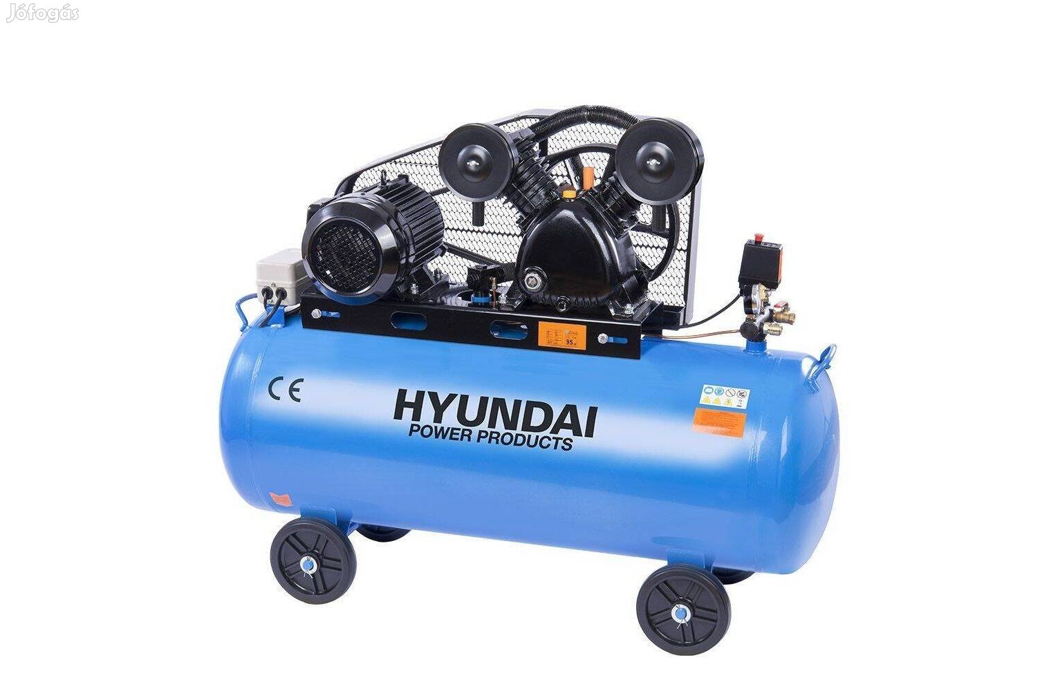 Hyundai Hyd-200L/V2 Olajos kompresszor 10bar, 380V/4000W