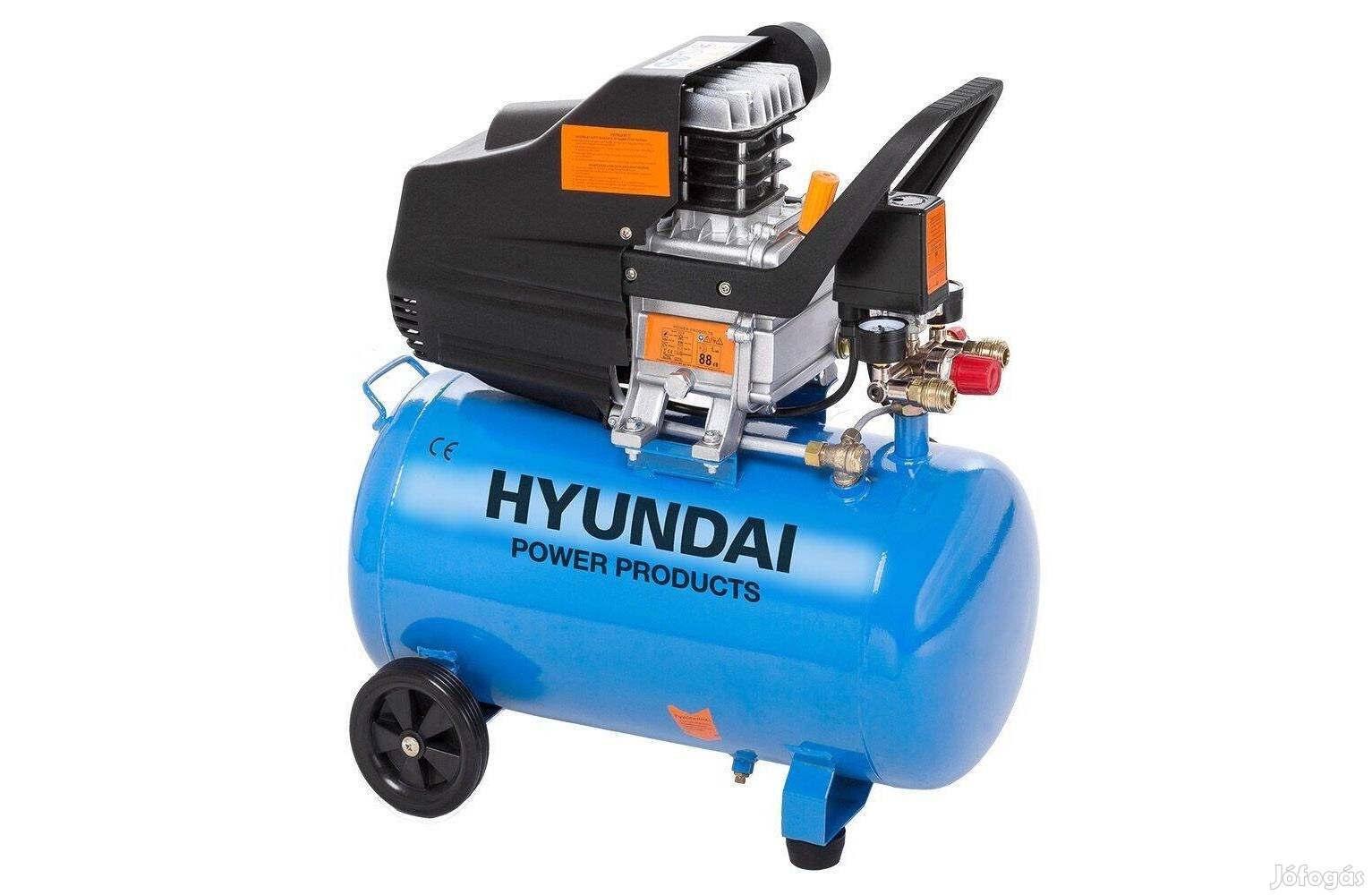 Hyundai Hyd-24 Olajos kompresszor, 1500W, 8 bar