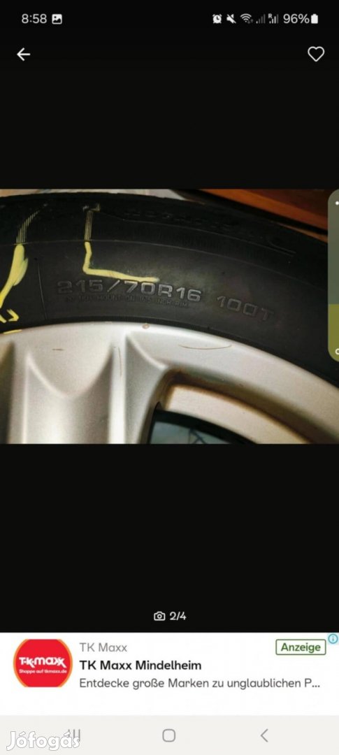 Hyundai IX Alufelni téli gumikkal 