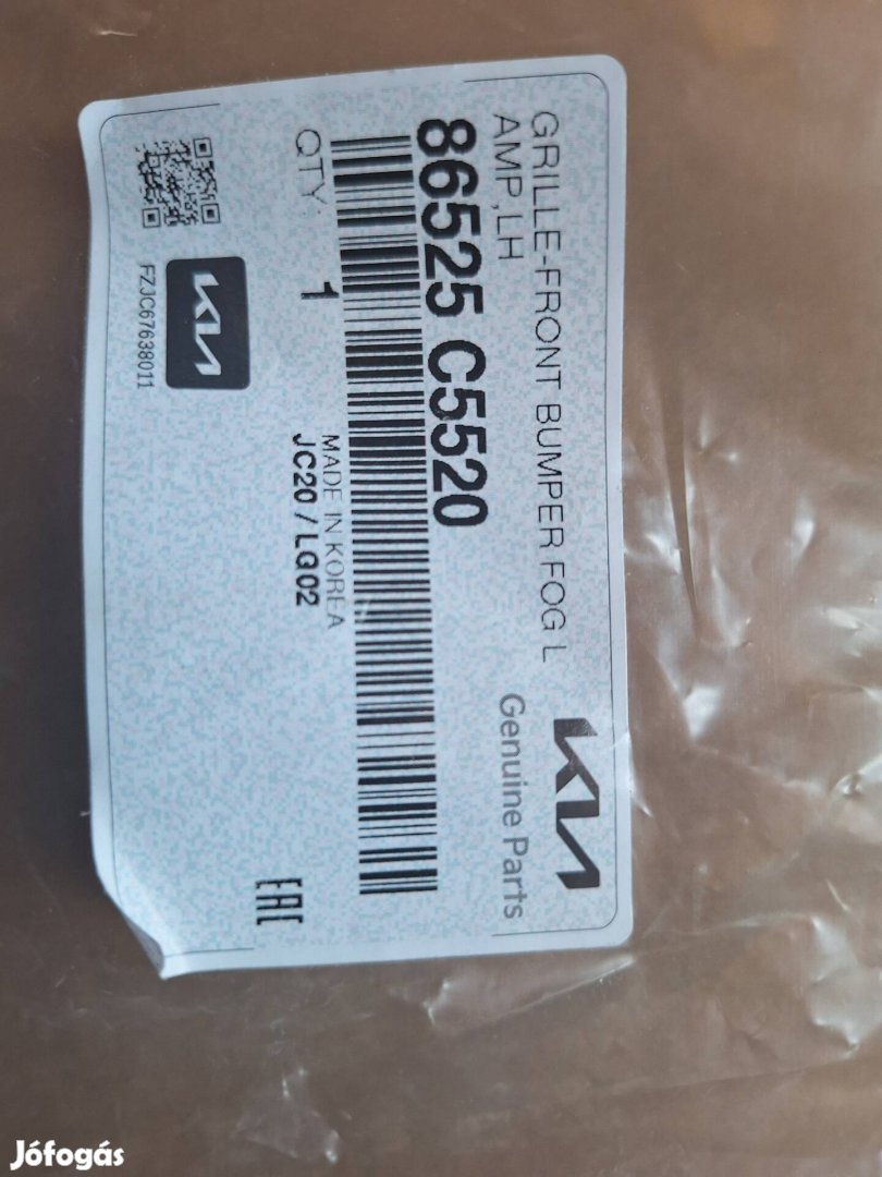 Hyundai/Kia bal ködlámpa keret 