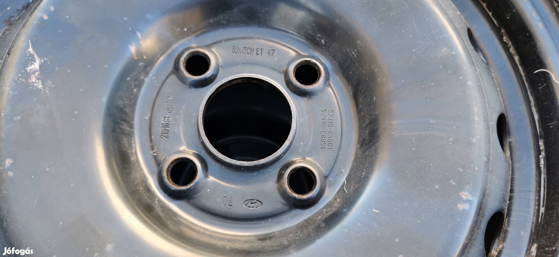 Hyundai Kia i20 nyári kerék felni Michelin 185 65R15 újszerű gumikkal