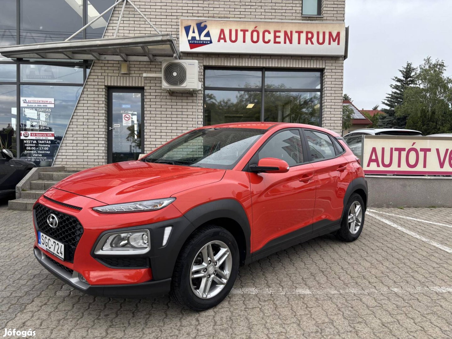 Hyundai Kona 1.0 T-GDi Style Magyar-1 Tulaj-VEZ...