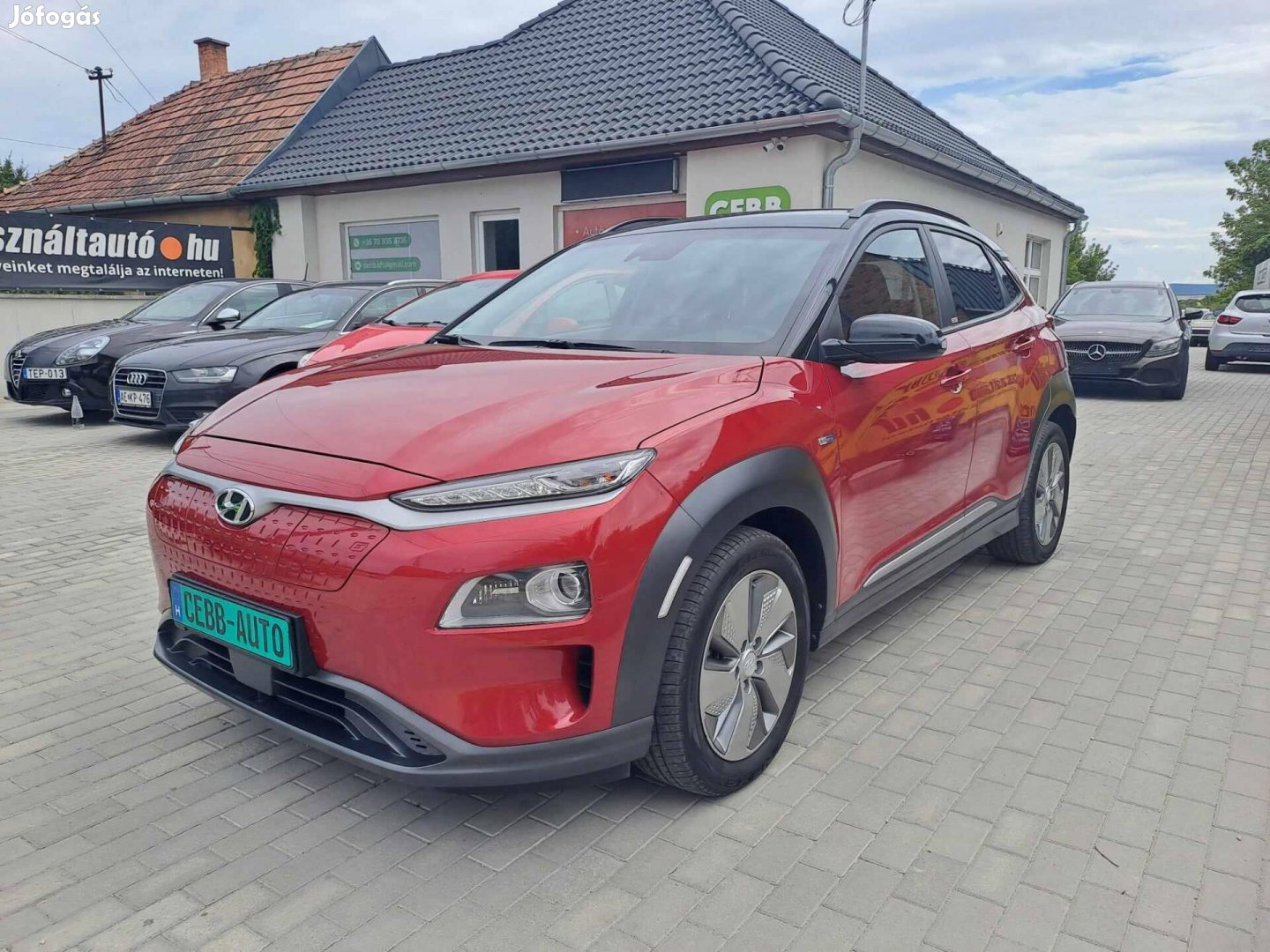 Hyundai Kona EV 64kWh Premium Garancia. friss s...